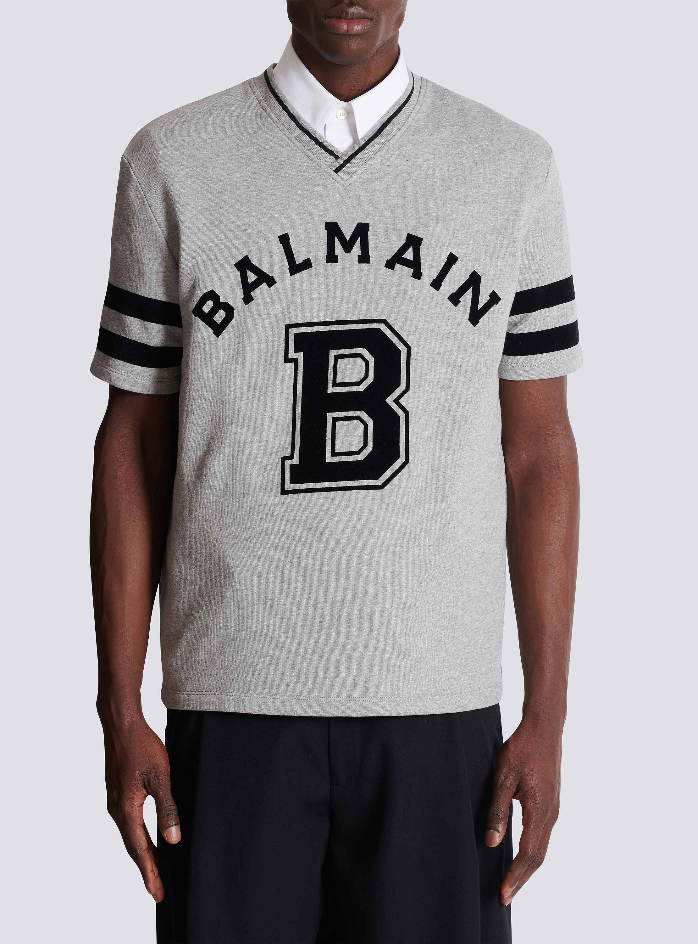 BALMAIN グレー×ホワイト ショートパンツ Balmain カーゴパンツ | グレー | FARFETCH JP