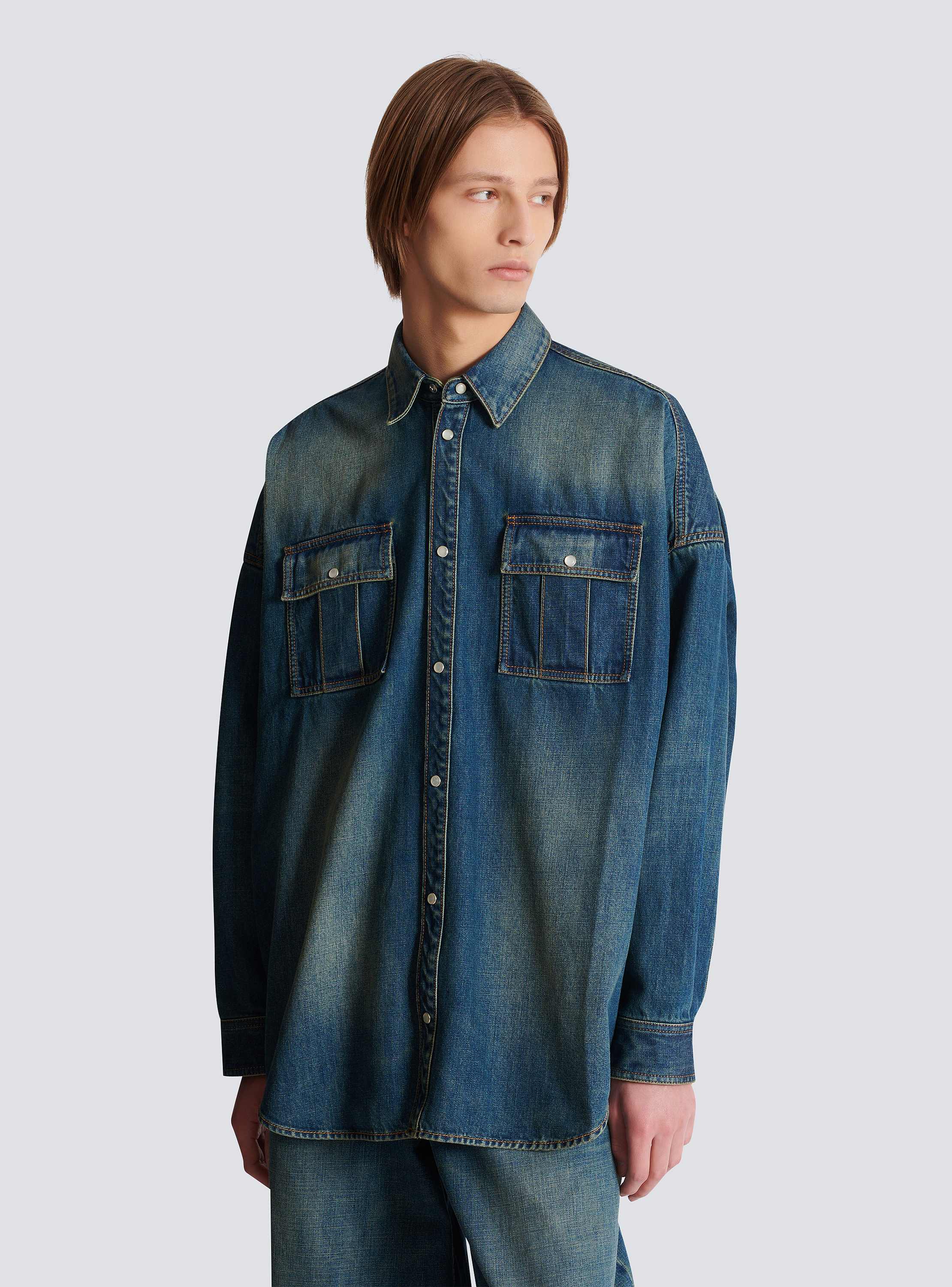 Denim shirt