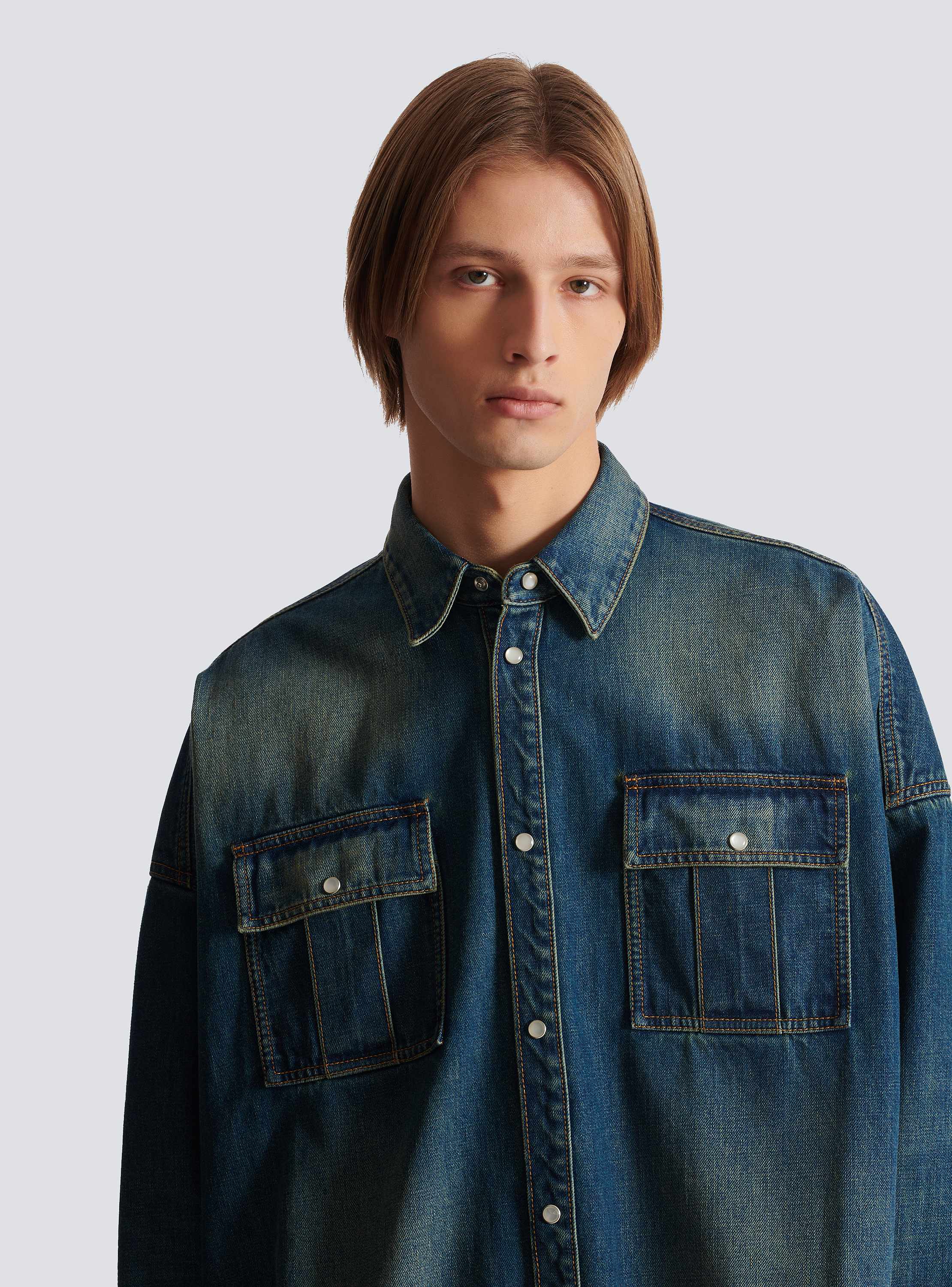 Denim shirt