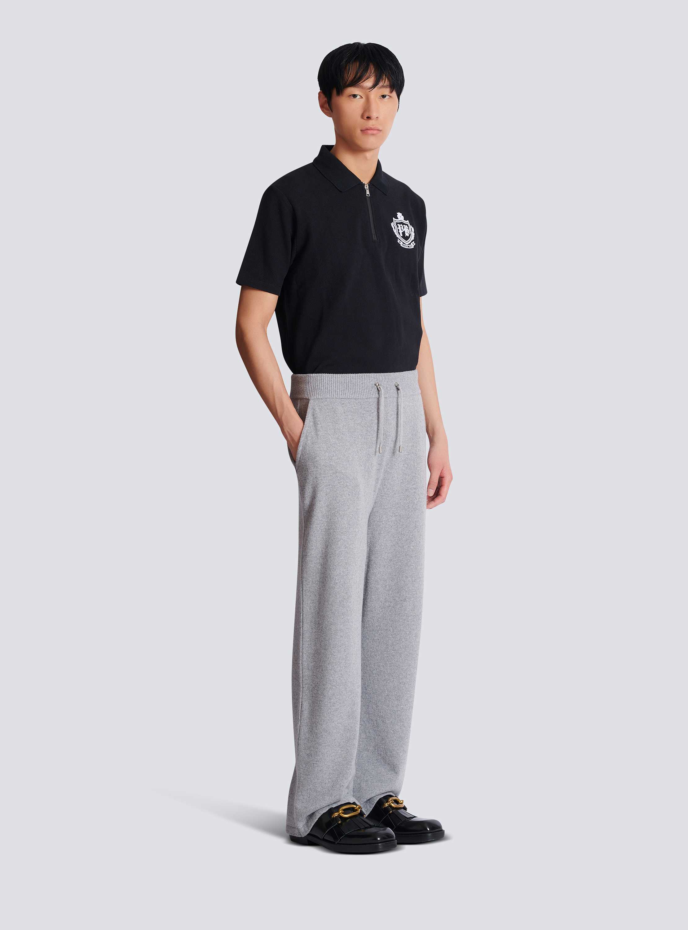 Eco-cashmere jogging bottoms