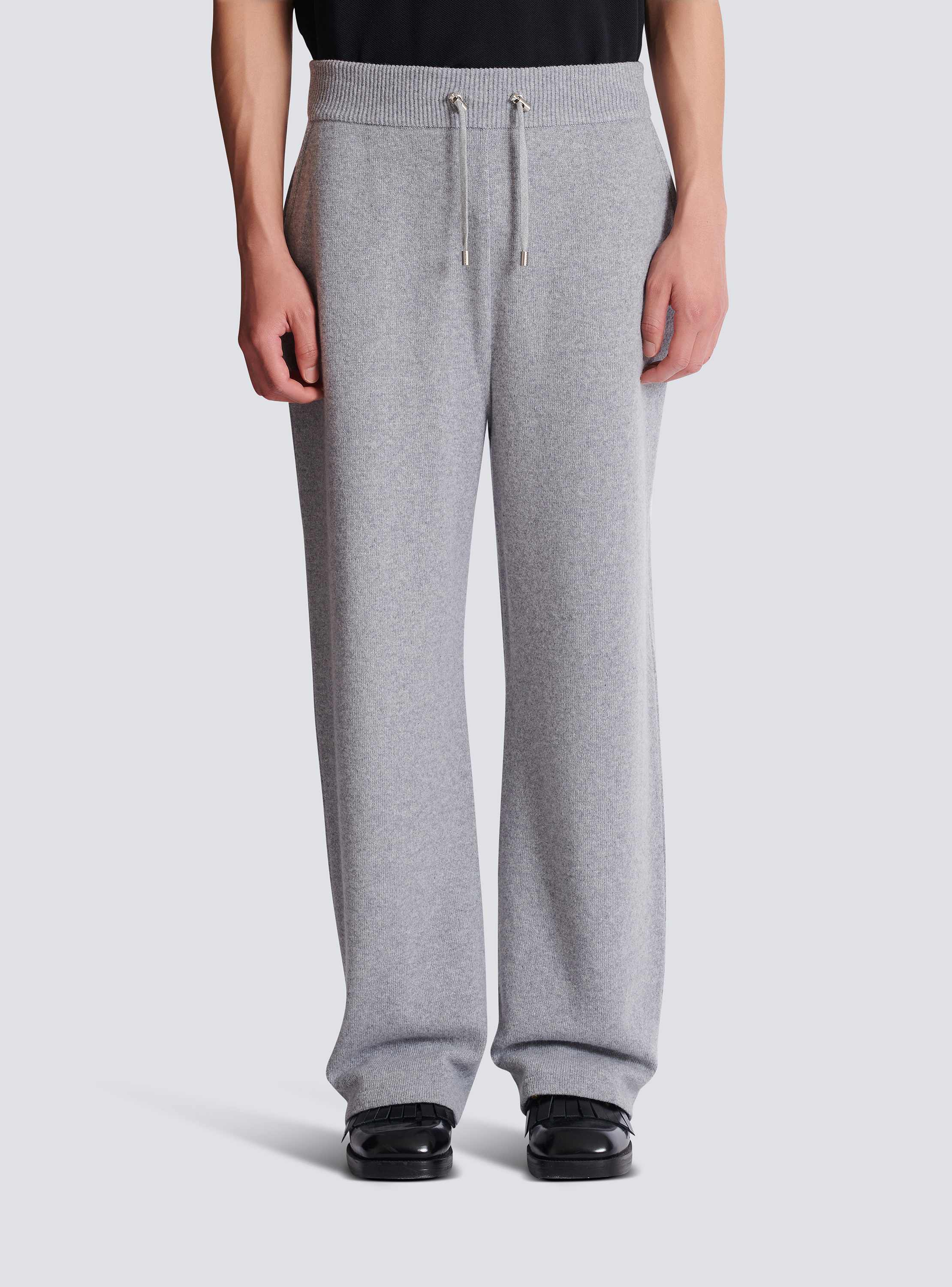 Eco-cashmere jogging bottoms