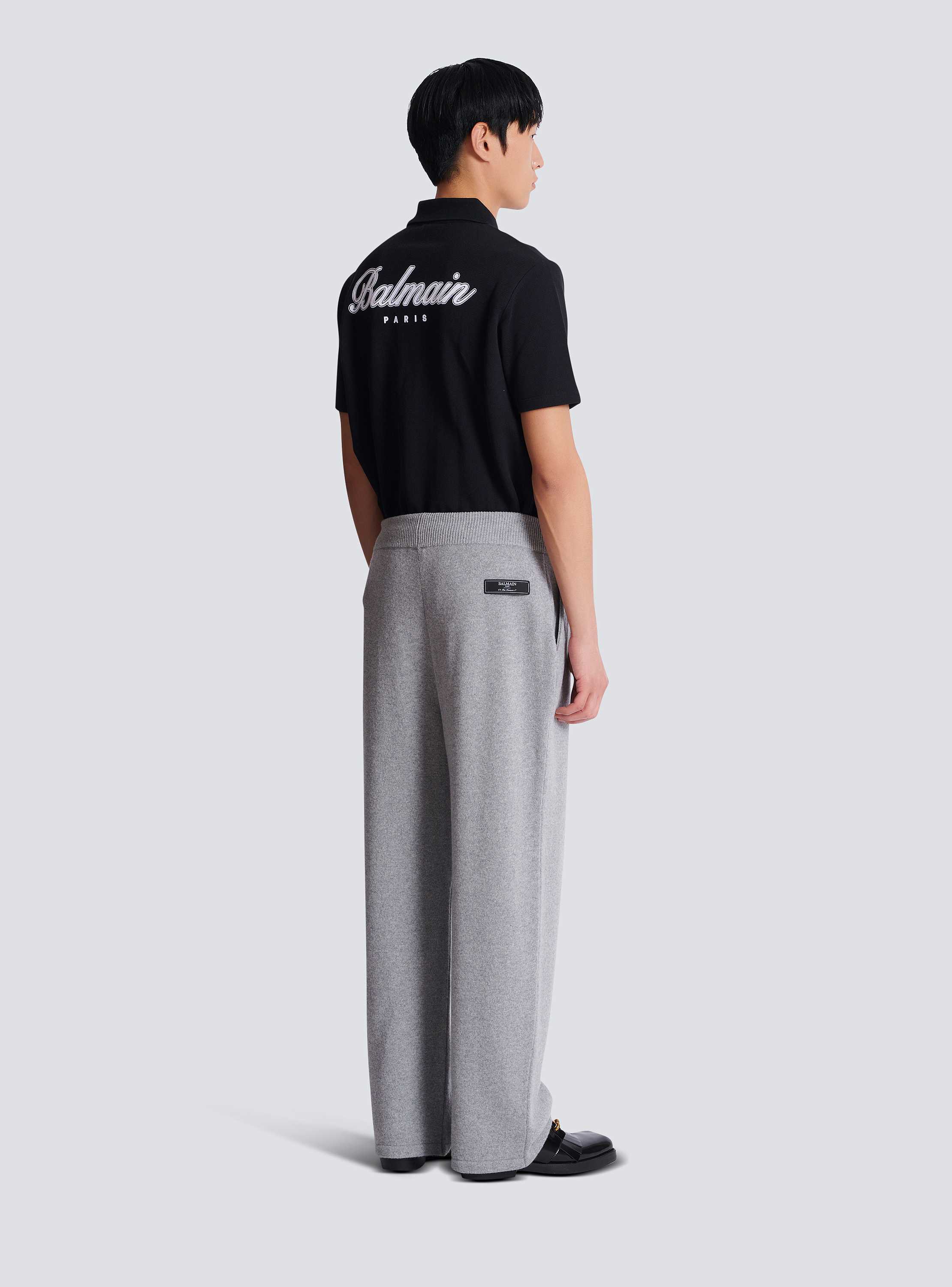 Eco-cashmere jogging bottoms