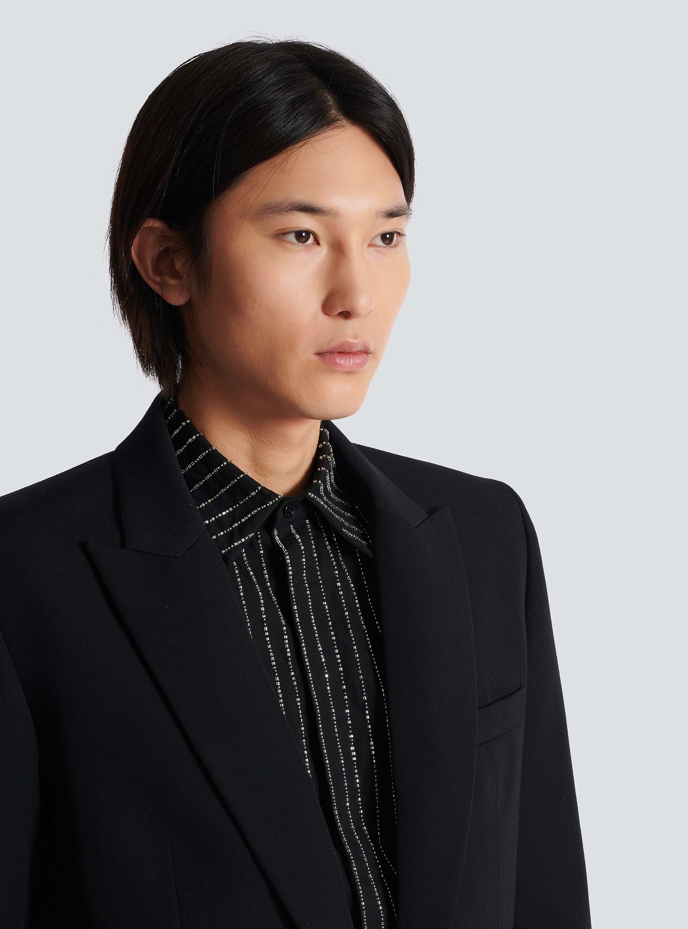 Grain de poudre wool 1-button jacket