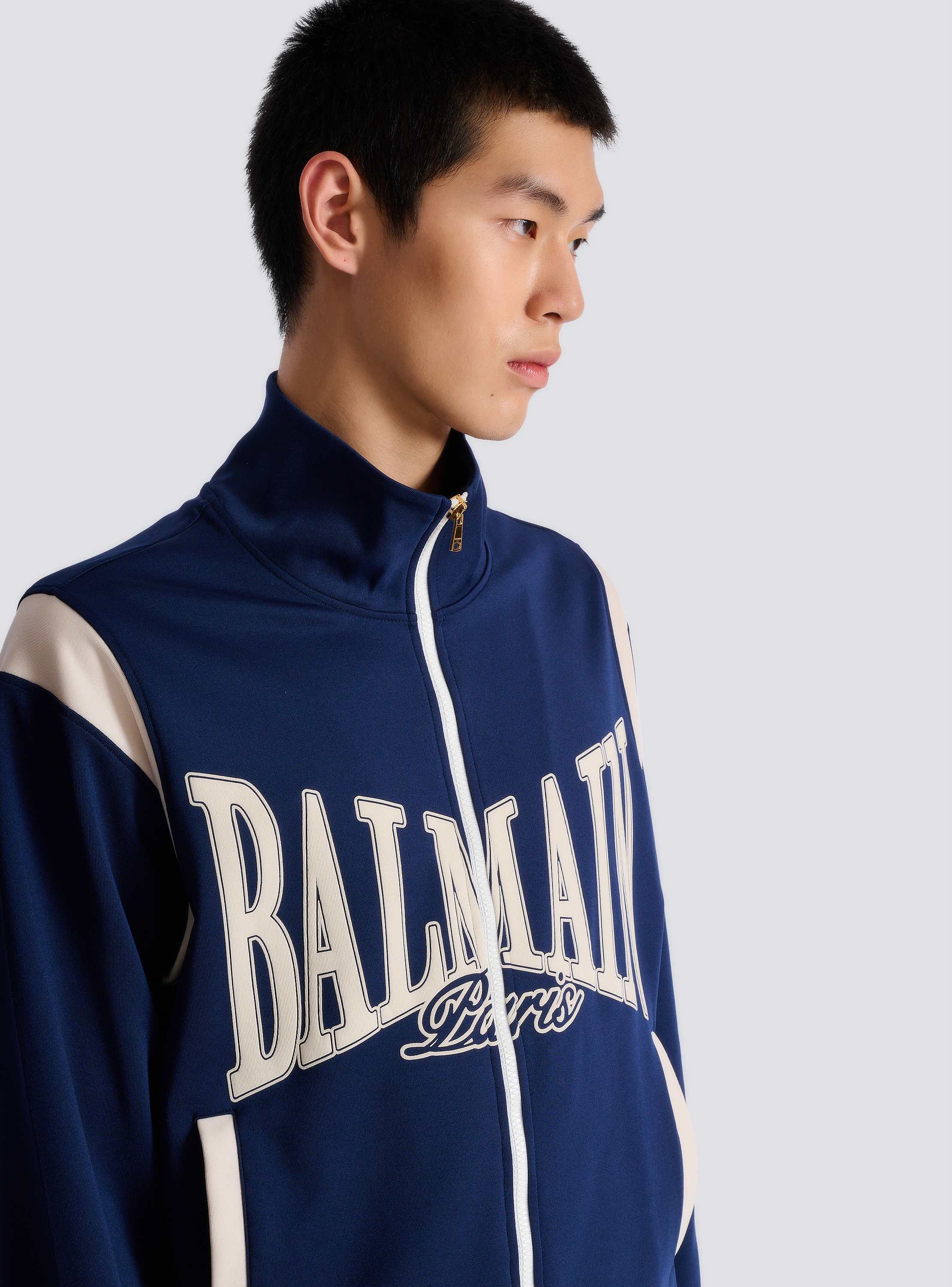 Balmain College zipped tracksuit jacket