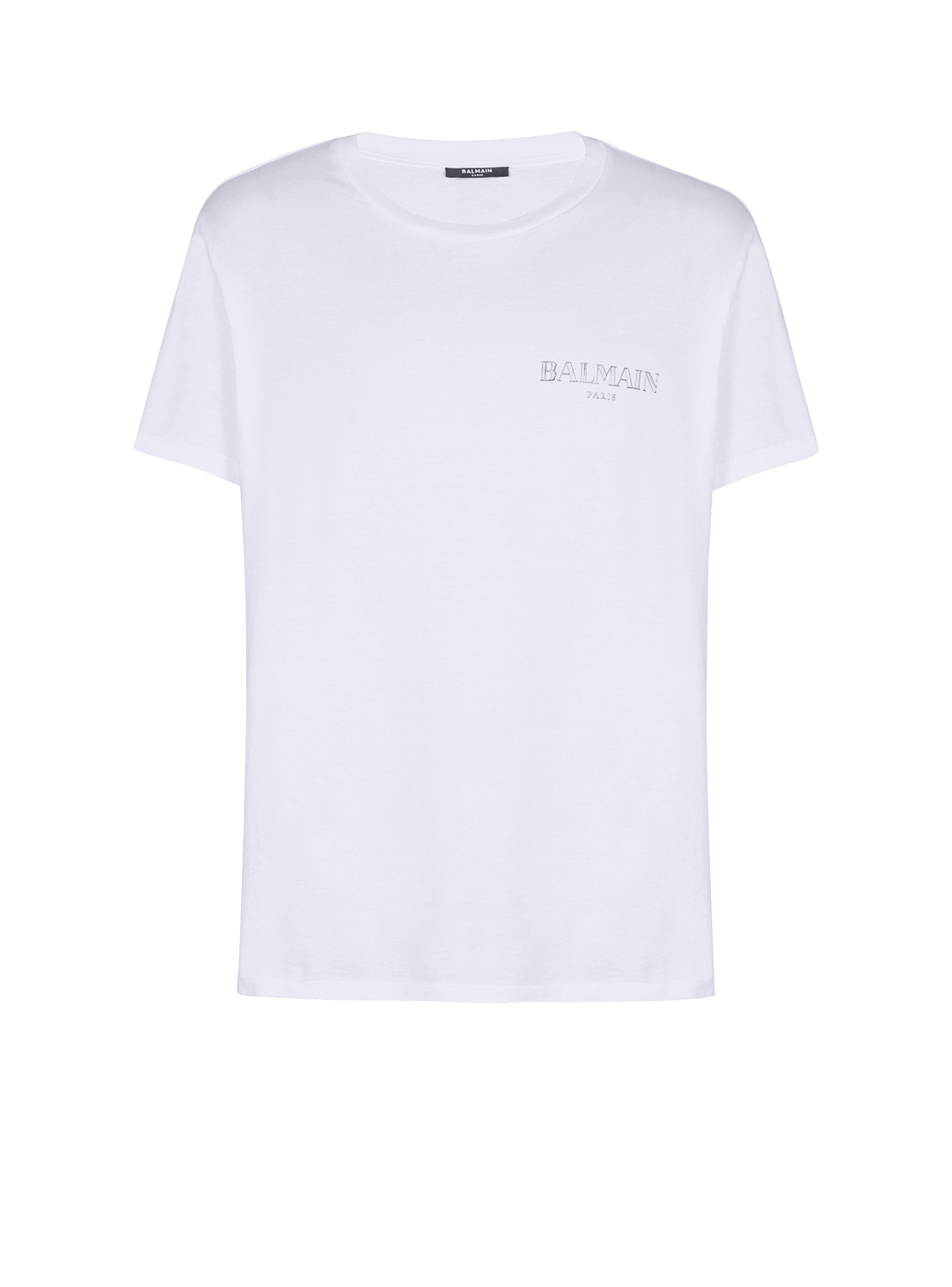 T-shirt with vintage gel Balmain logo