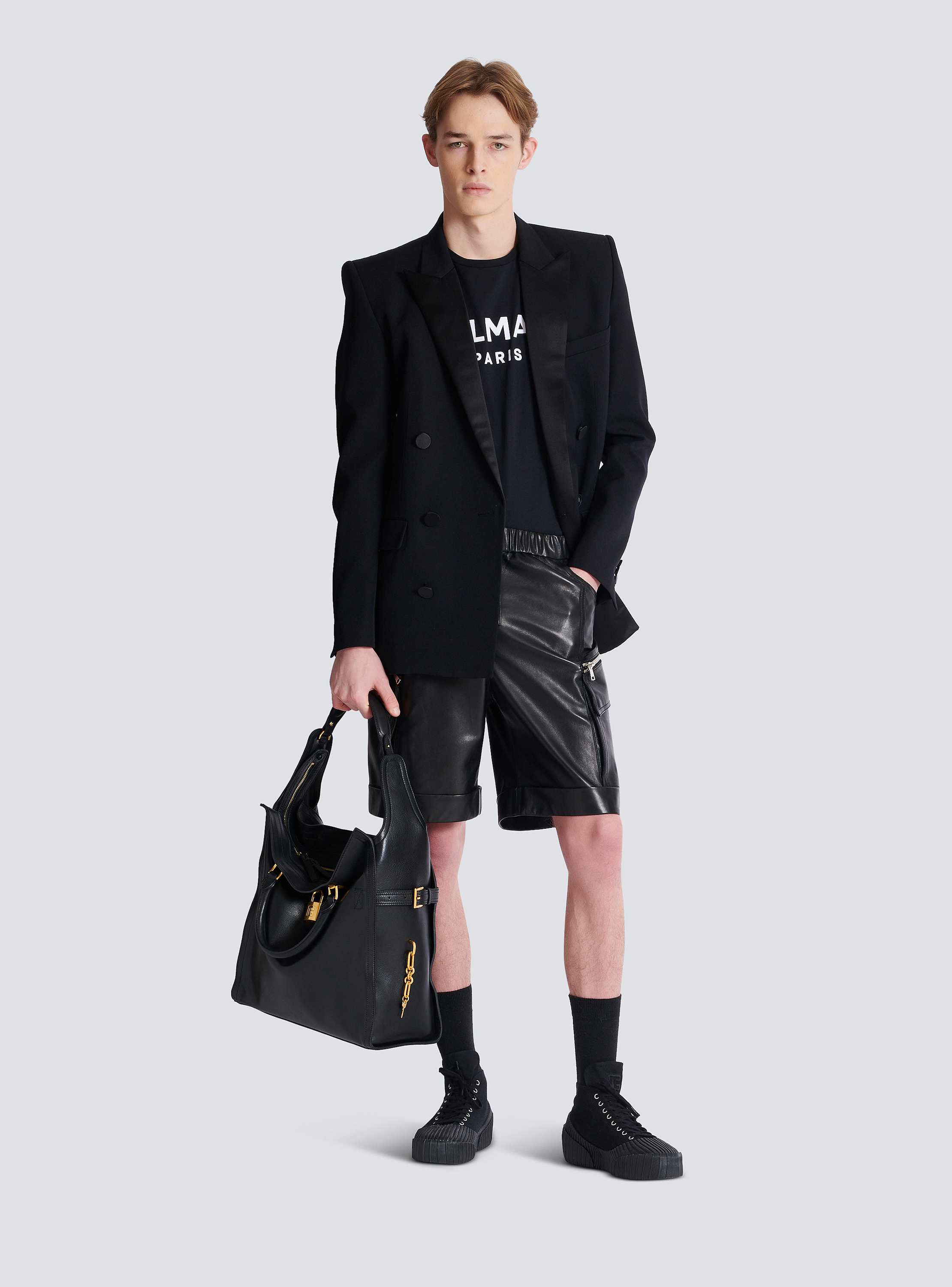 T-shirt with Balmain Paris print - Men | BALMAIN