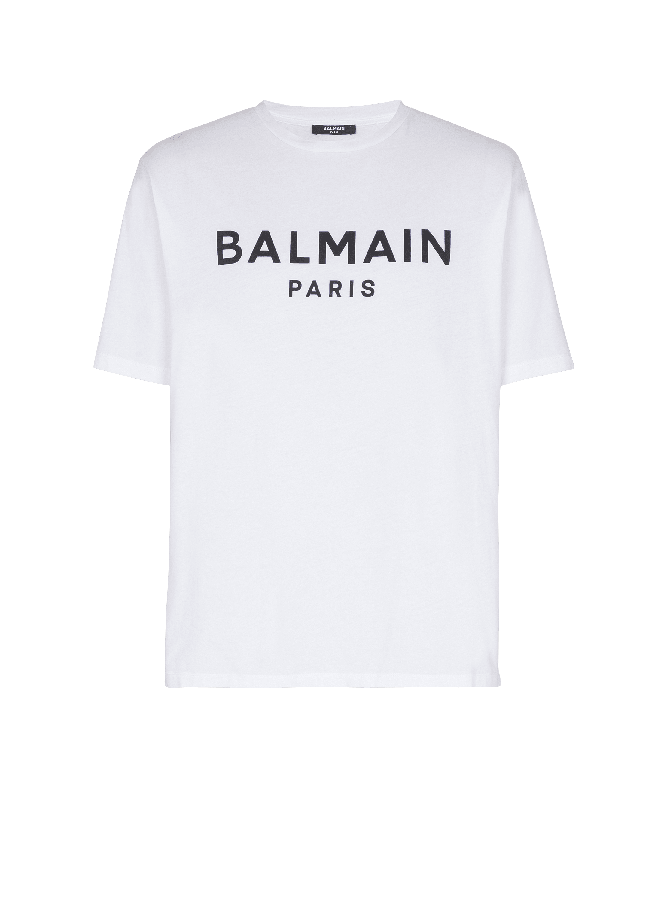 T-shirt with Balmain Paris print