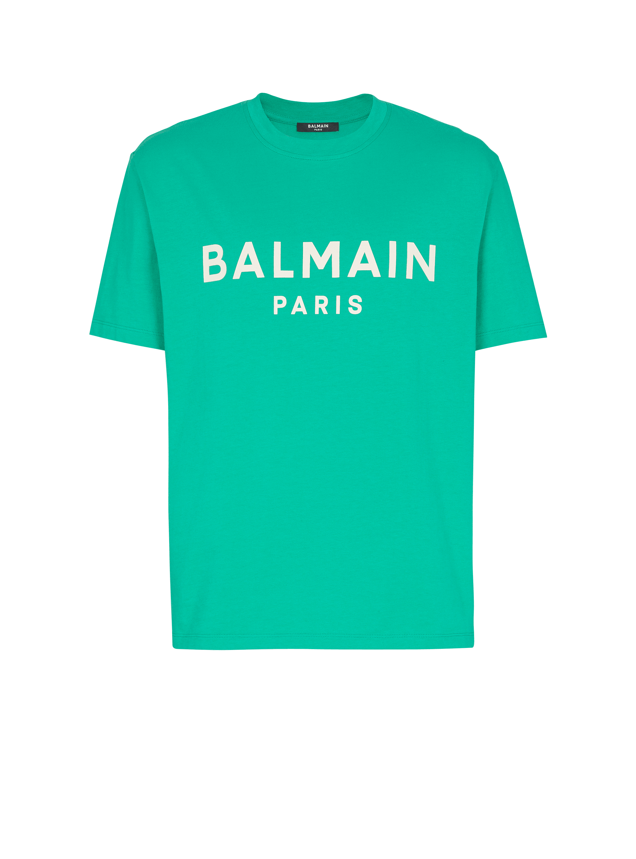 T-shirt with Balmain Paris print