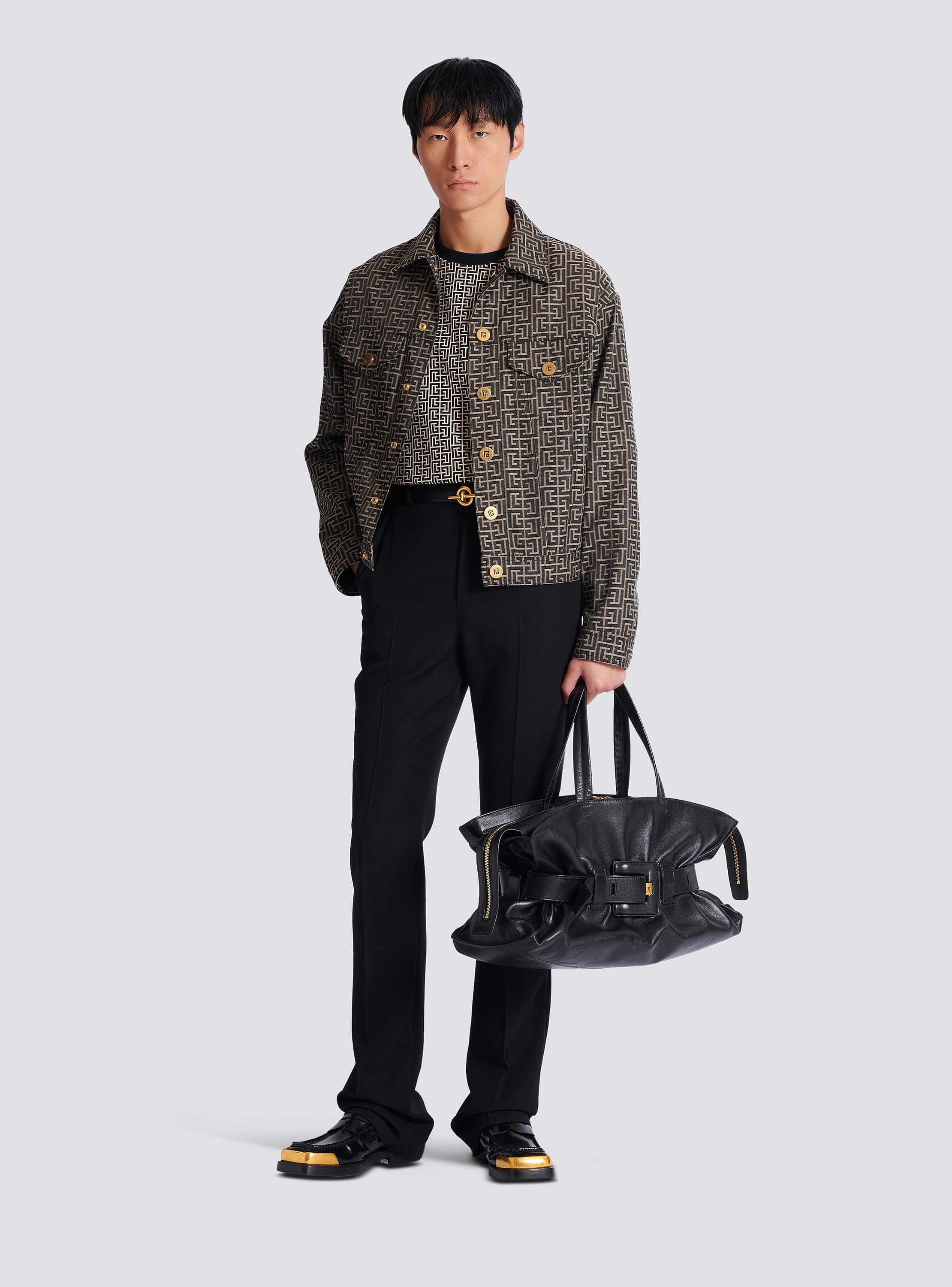 Monogram jacquard T-shirt