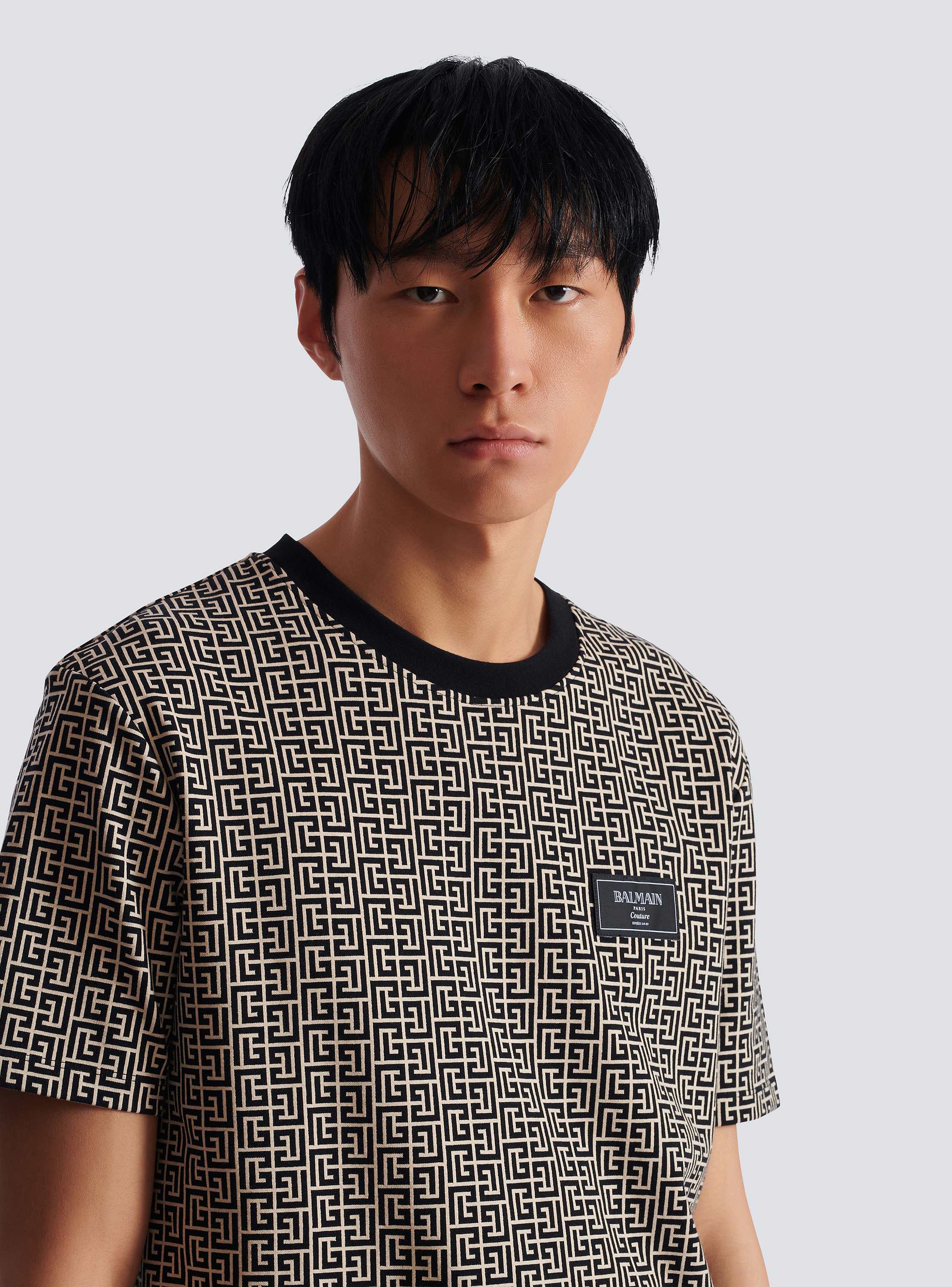 Monogram jacquard T-shirt