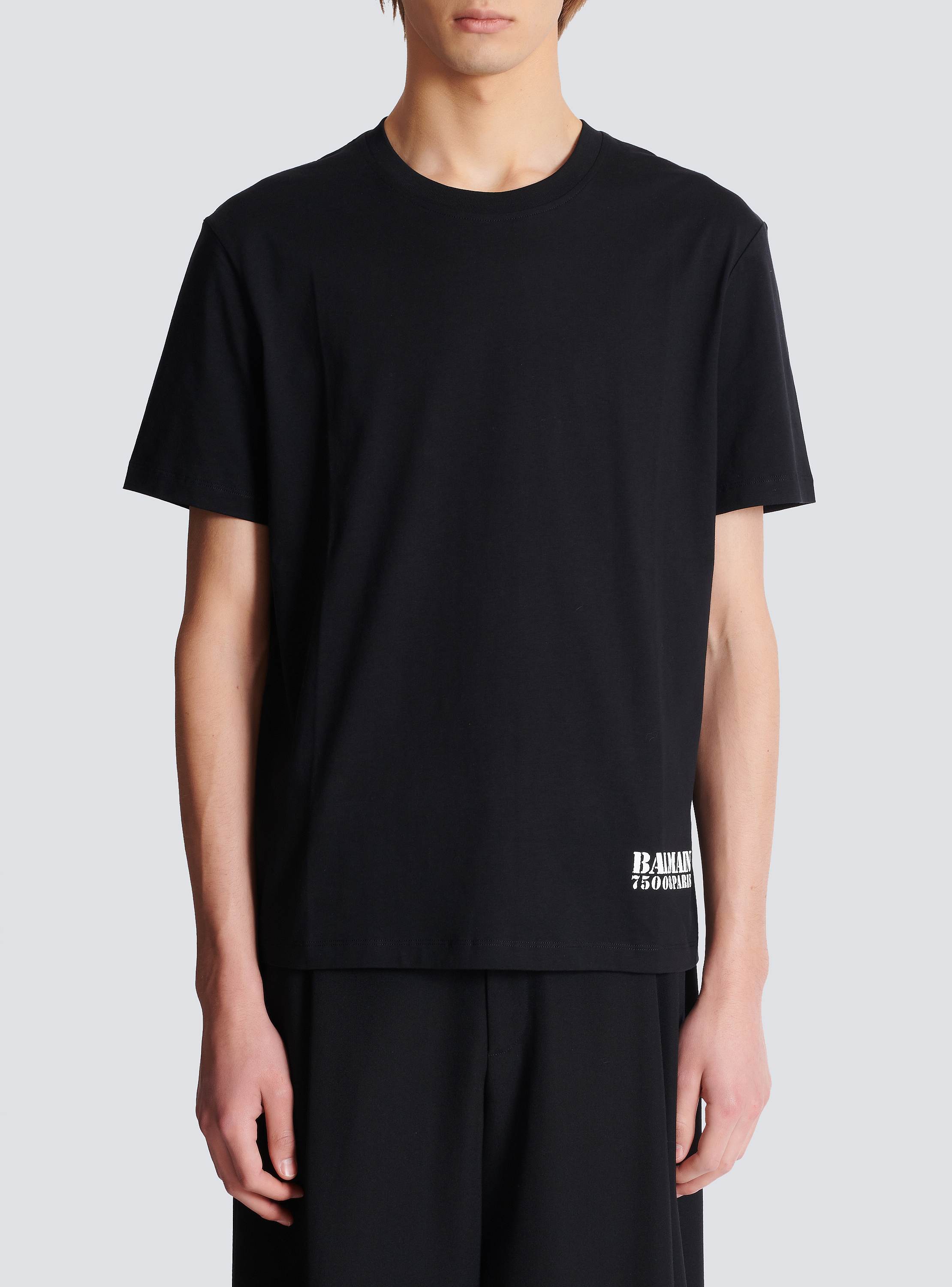 完売必須【税関/送料込】BALMAIN ★ シグネチャーTシャツ BALMAIN バルマン Balmain シグネチャー Tシャツ{-BDS} - underbar