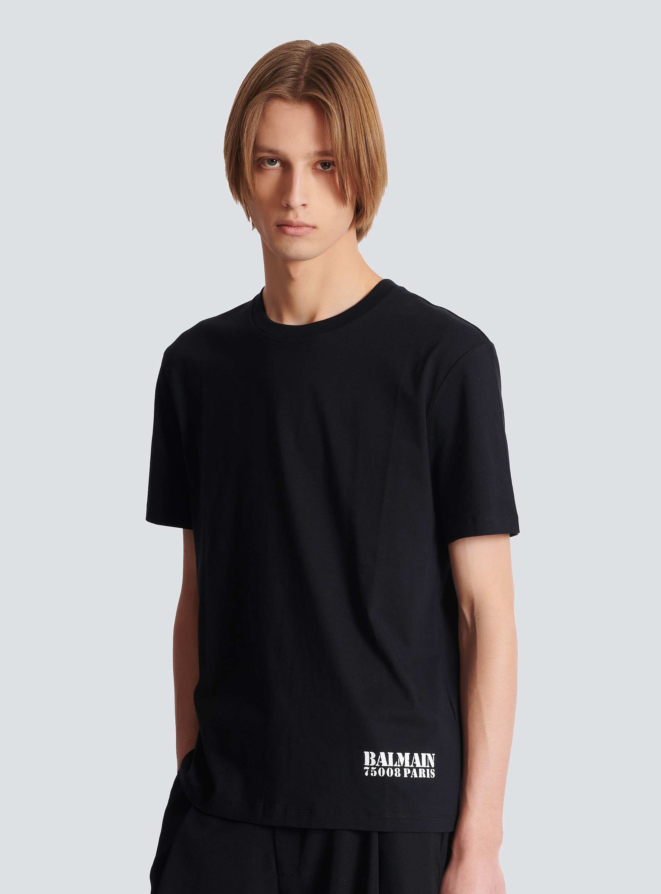 Small Balmain Stampプリント Tシャツ - Men | BALMAIN