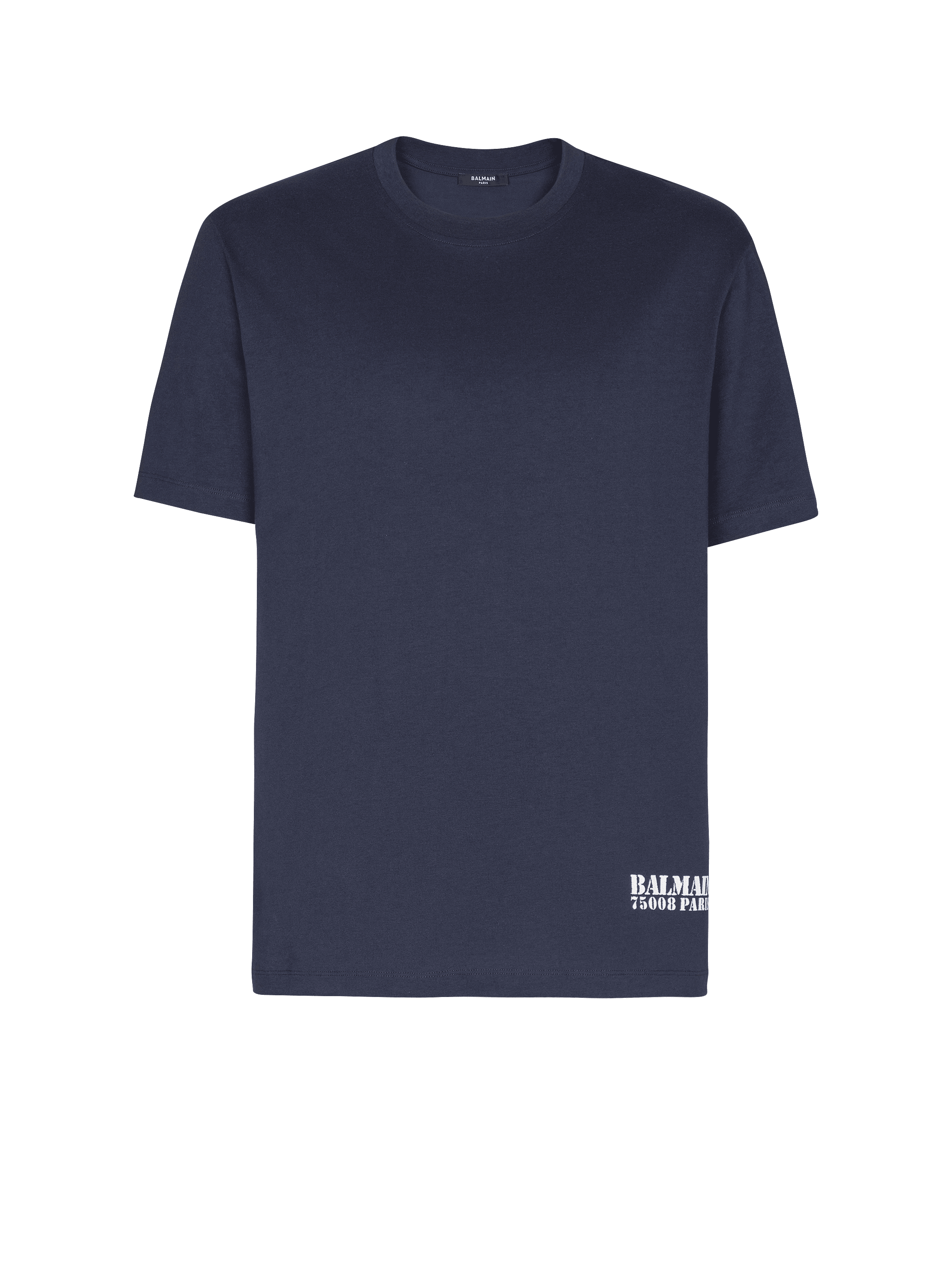 Small Balmain Stamp printed T-shirt