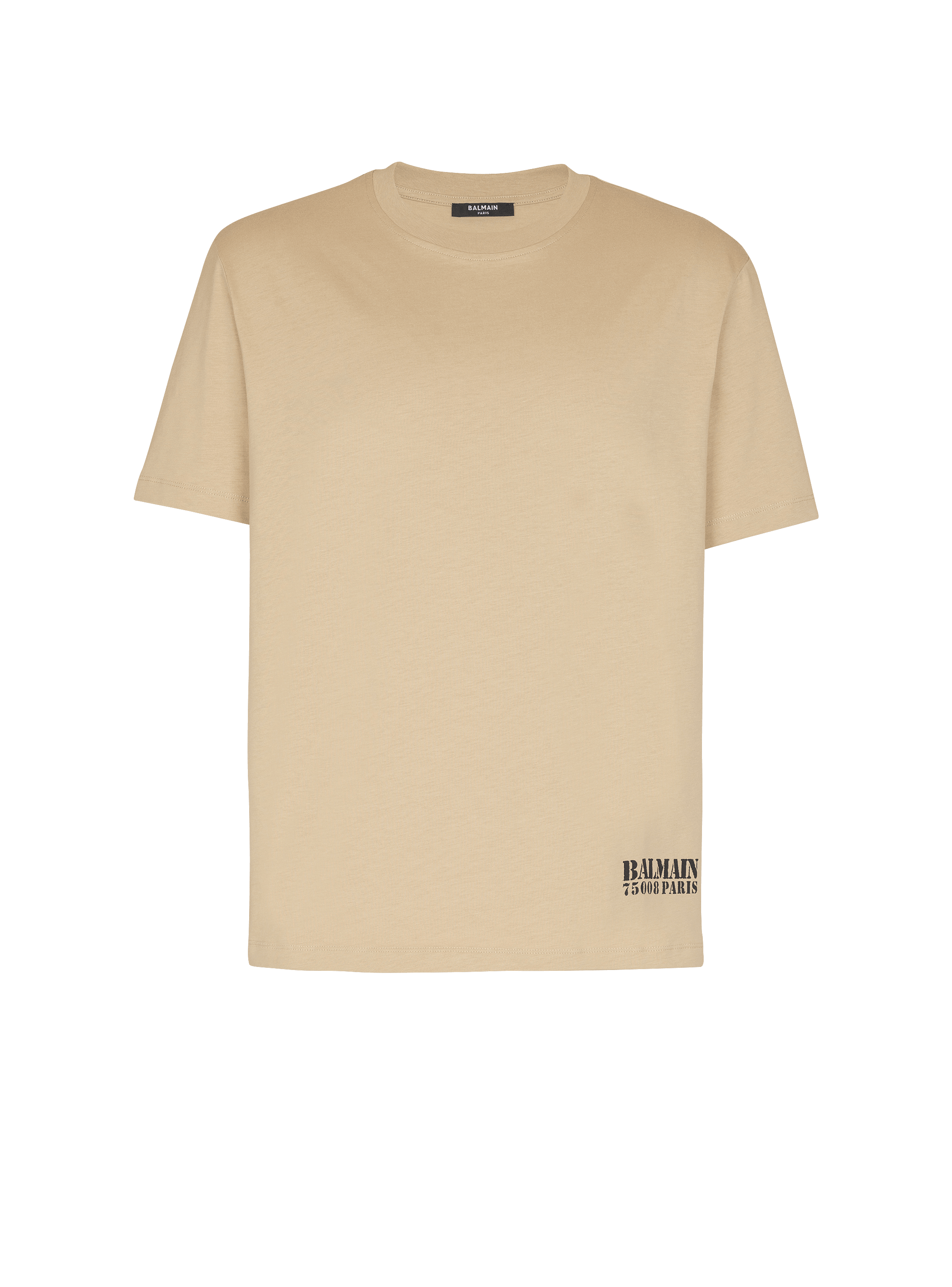Small Balmain Stamp printed T-shirt