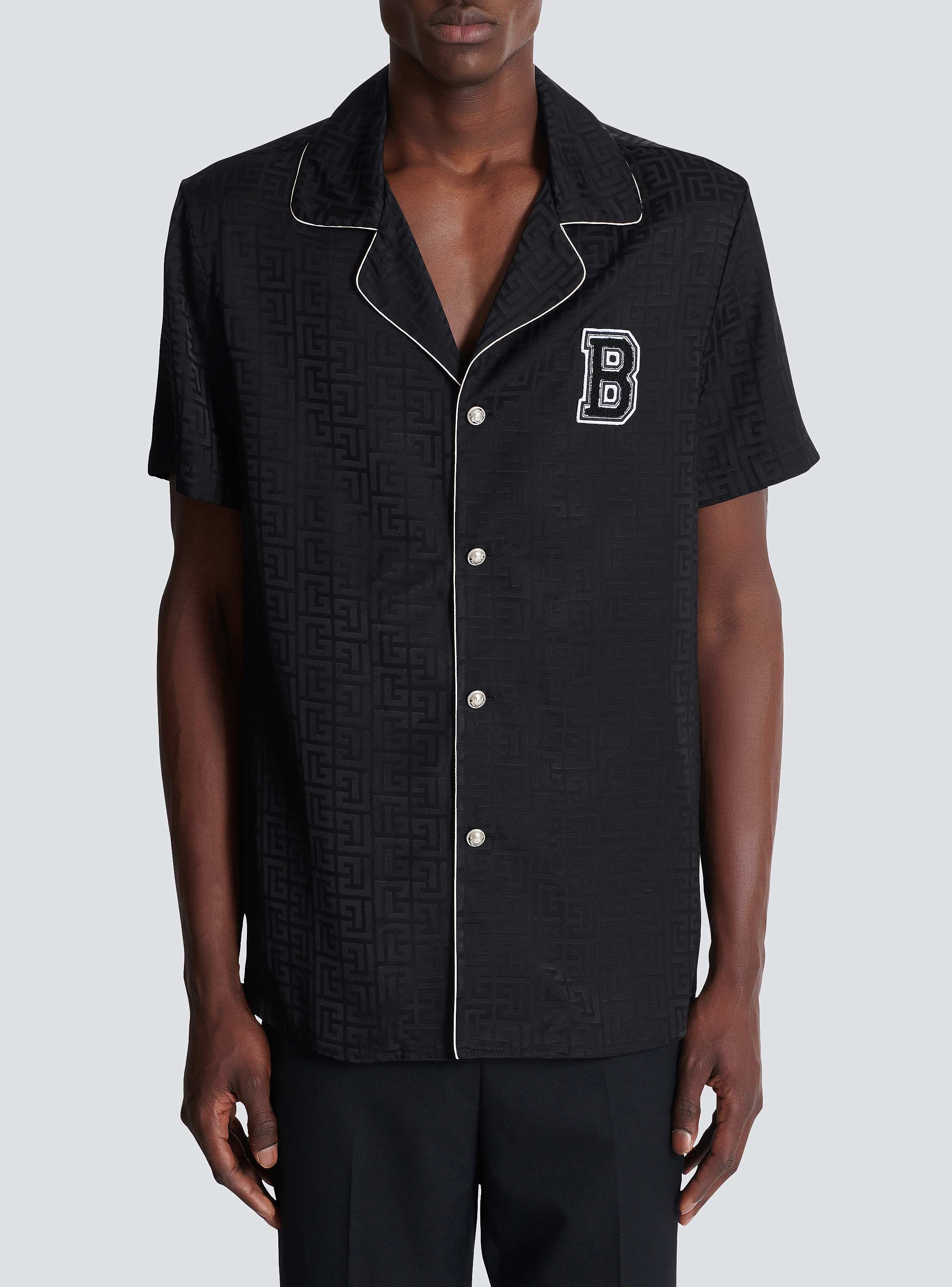 Balmain Varsity pyjama shirt
