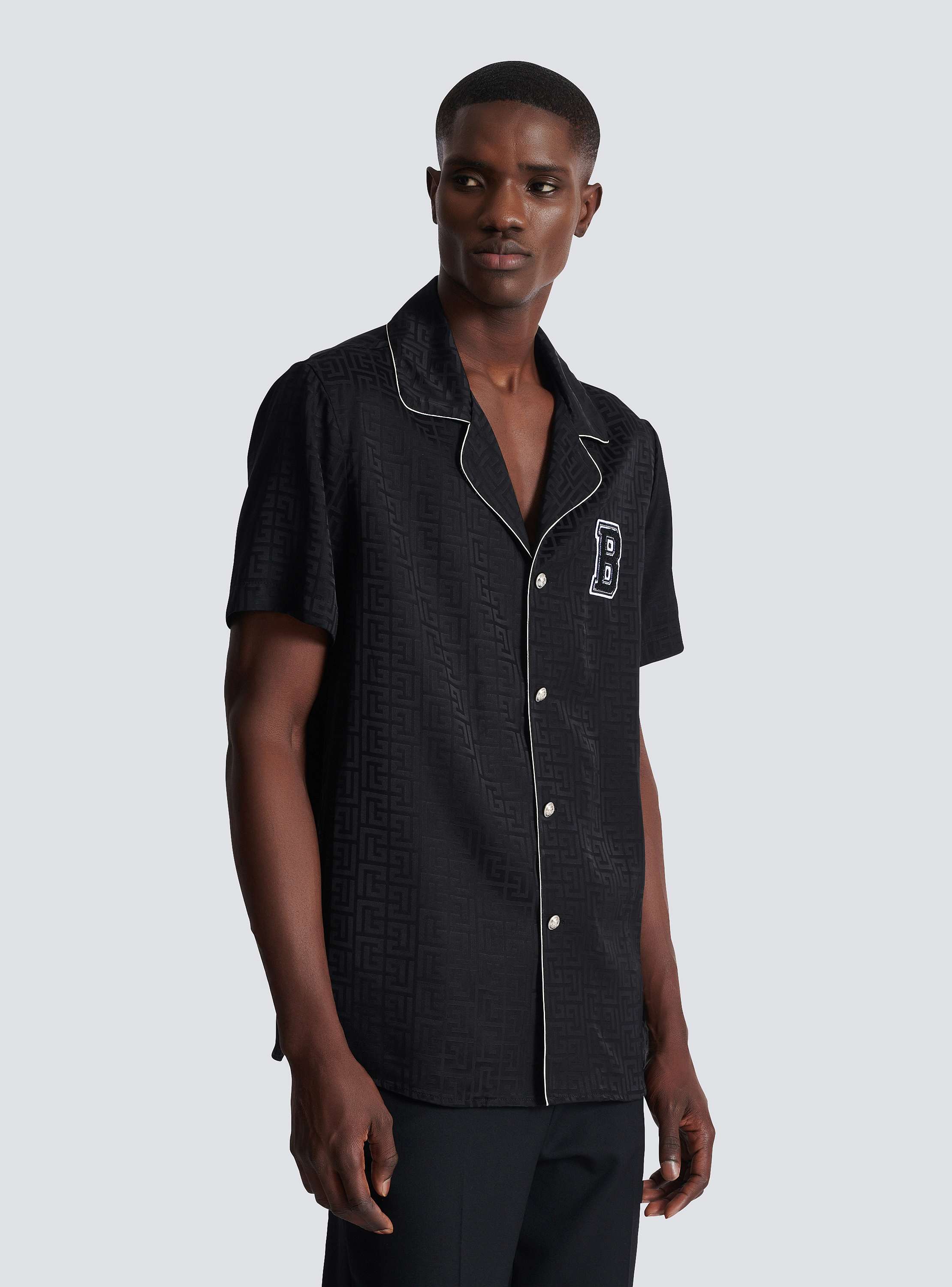 Balmain Varsity pyjama shirt