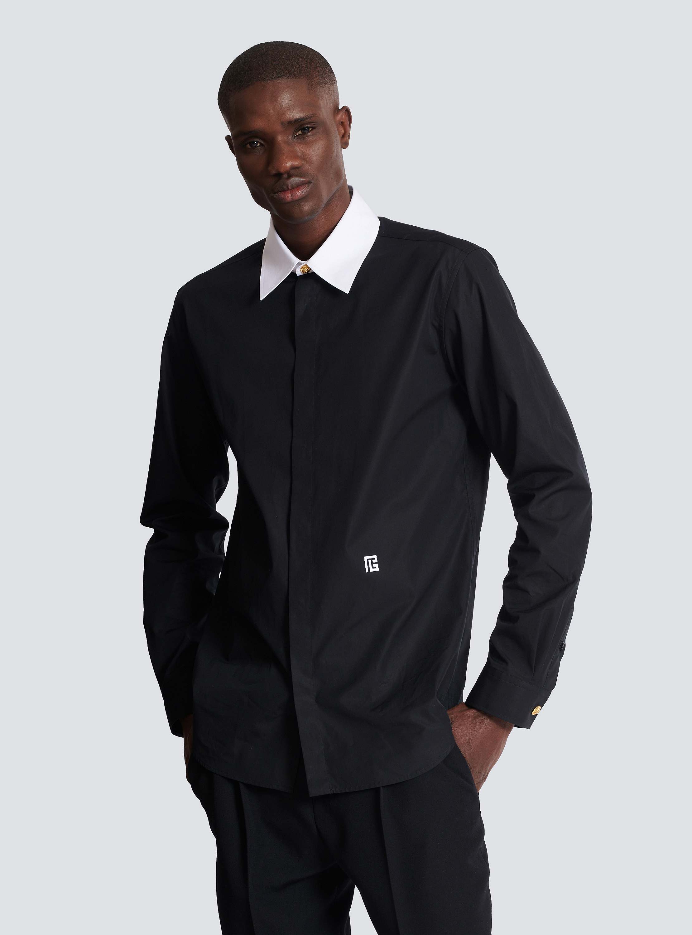 PB two-tone poplin shirt 