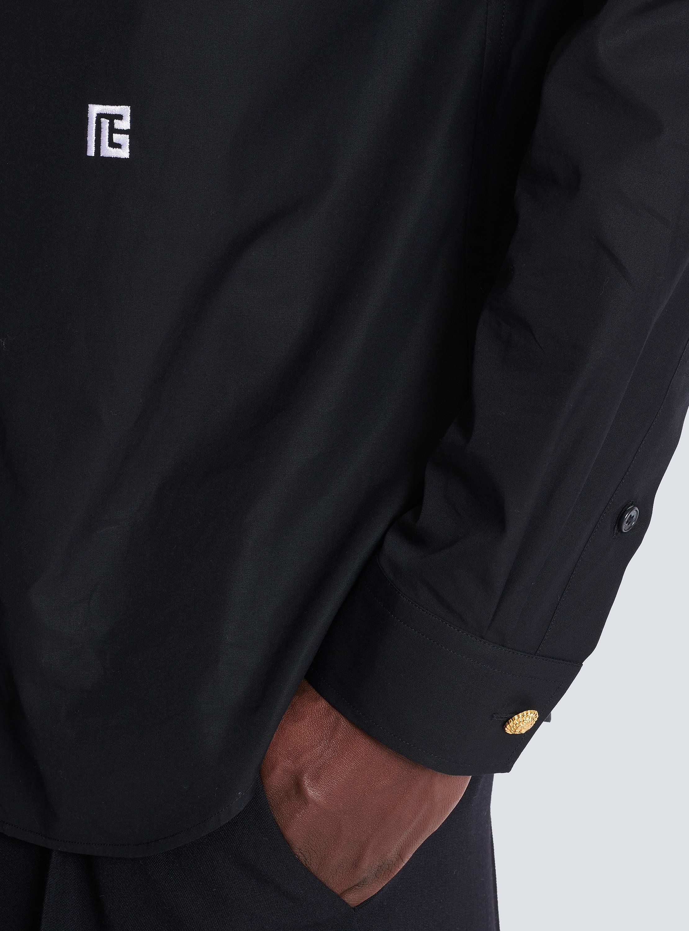 PB two-tone poplin shirt 