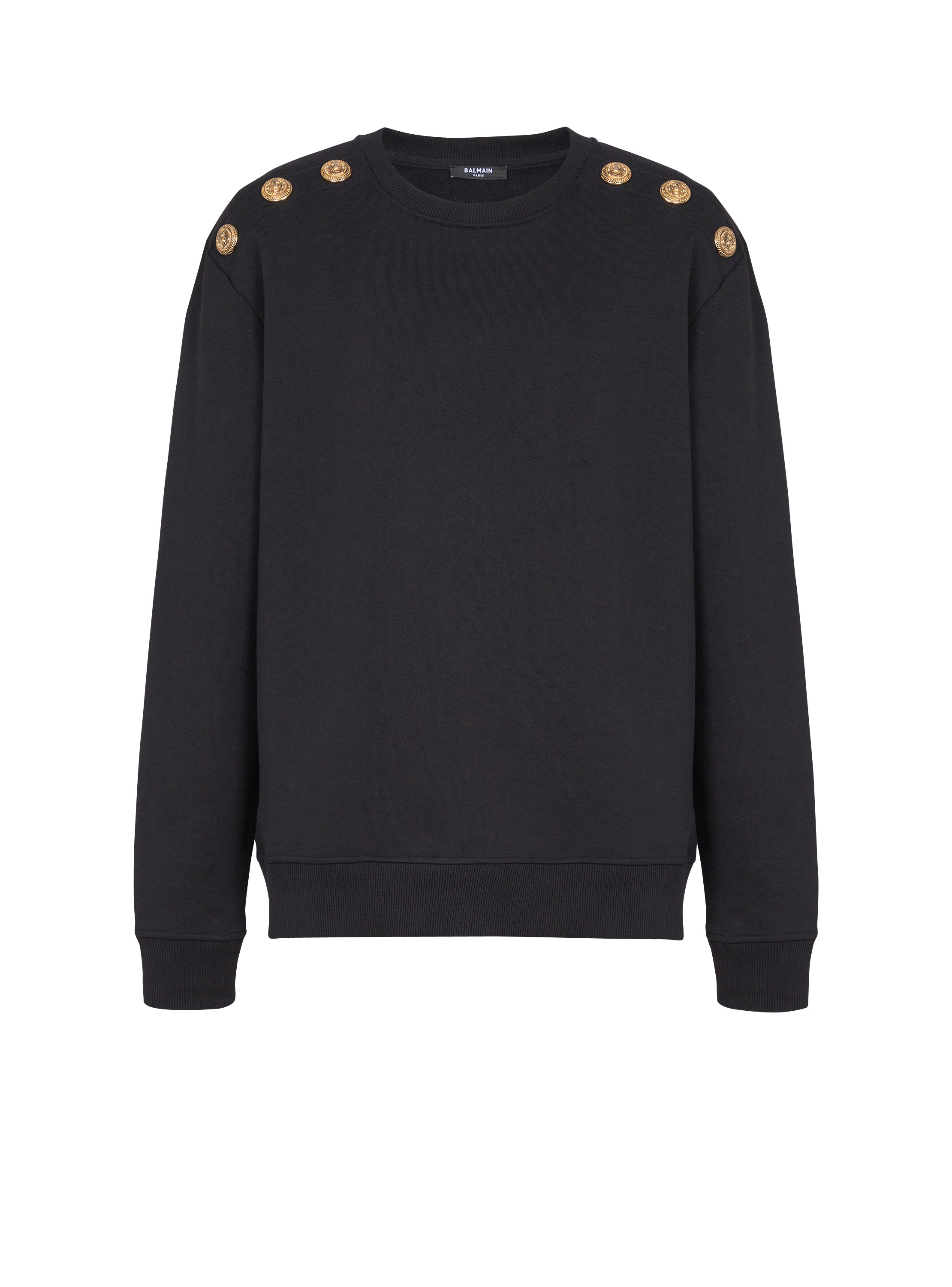Sweater with Chain Lion buttons