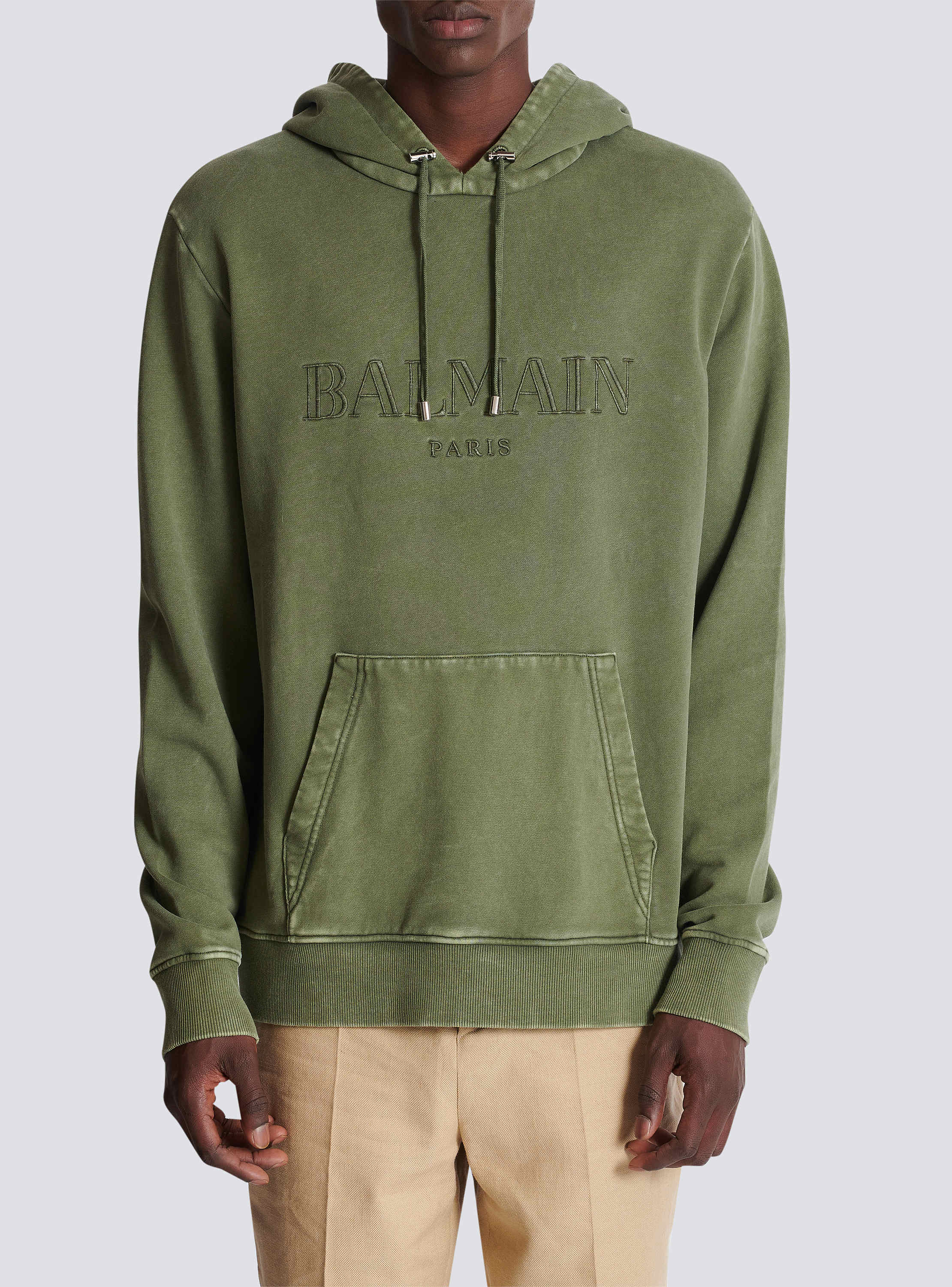 Vintage Balmain embroidered hoodie - Men | BALMAIN