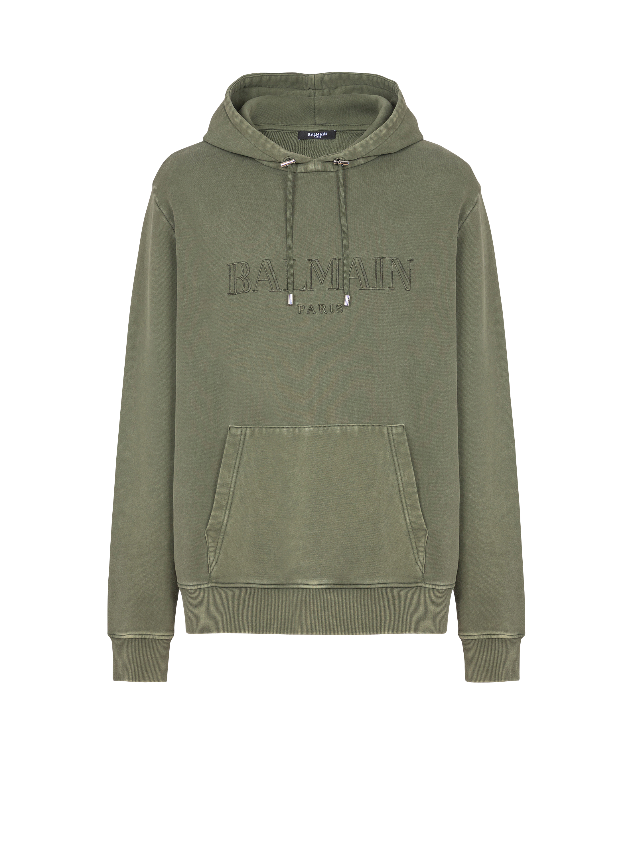 Vintage Balmain embroidered hoodie