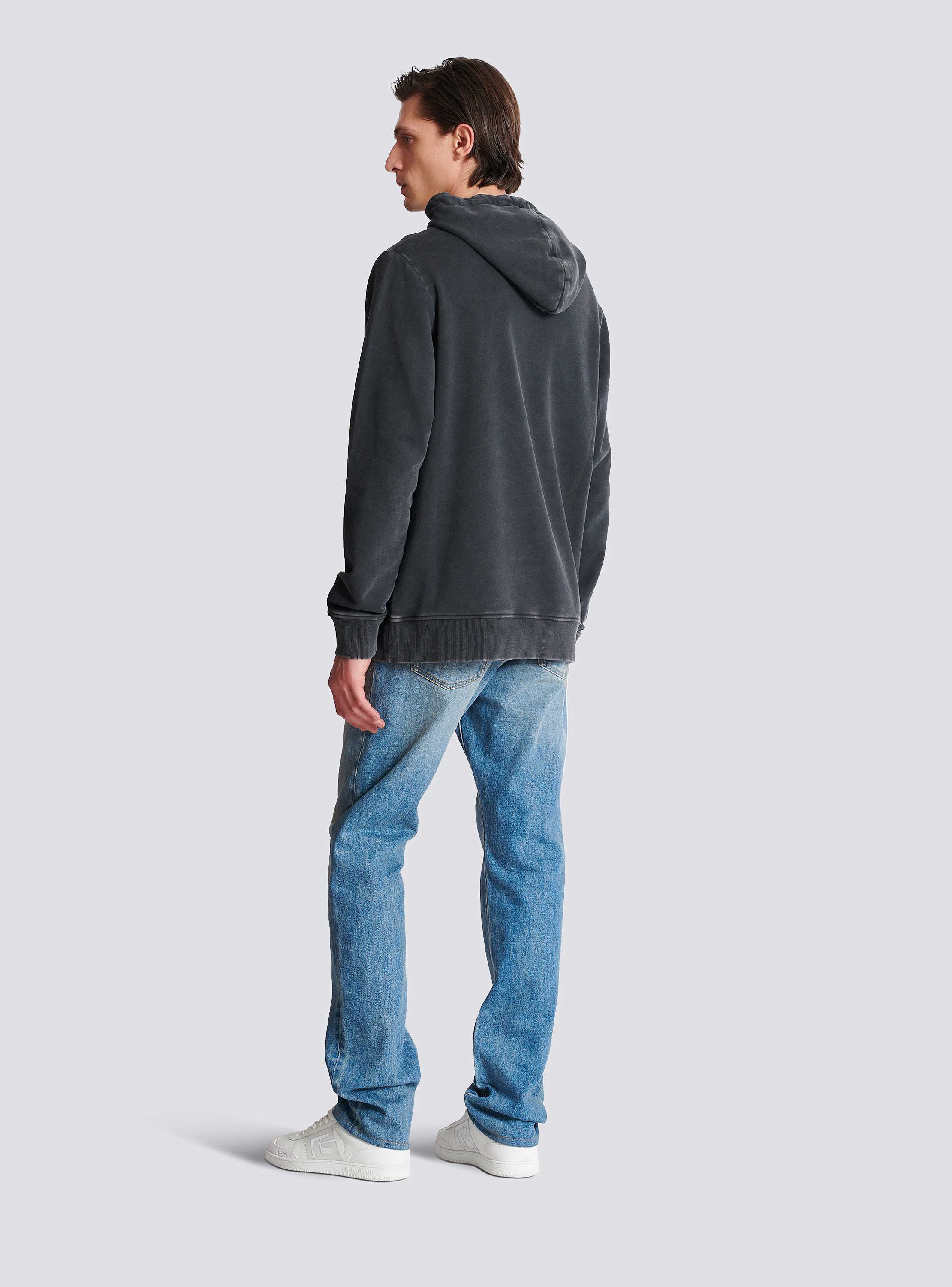 Vintage Balmain embroidered hoodie - Men | BALMAIN