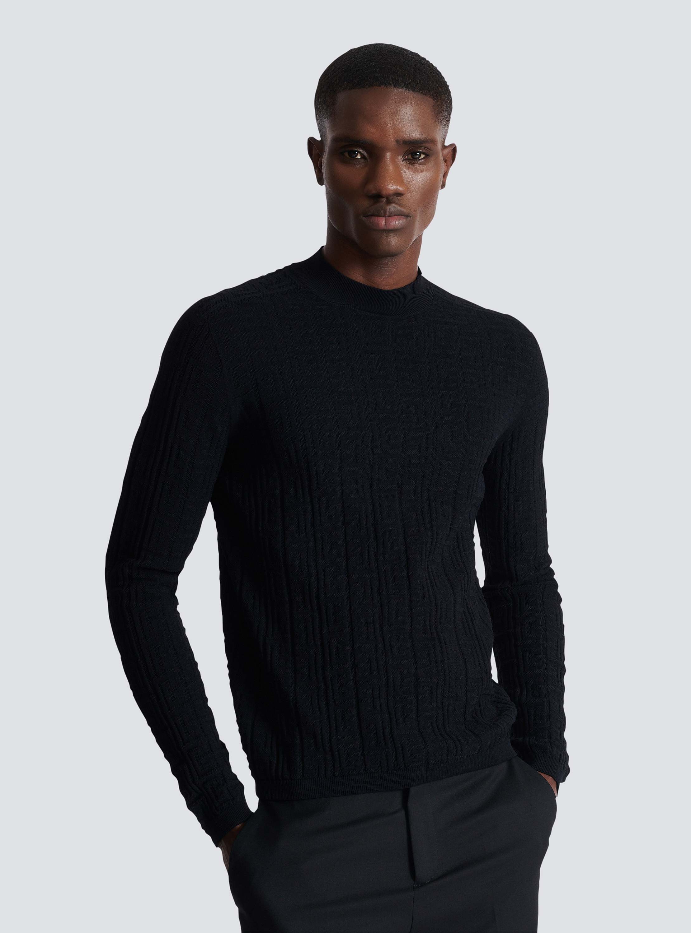 Silk and cotton knit PB jumper