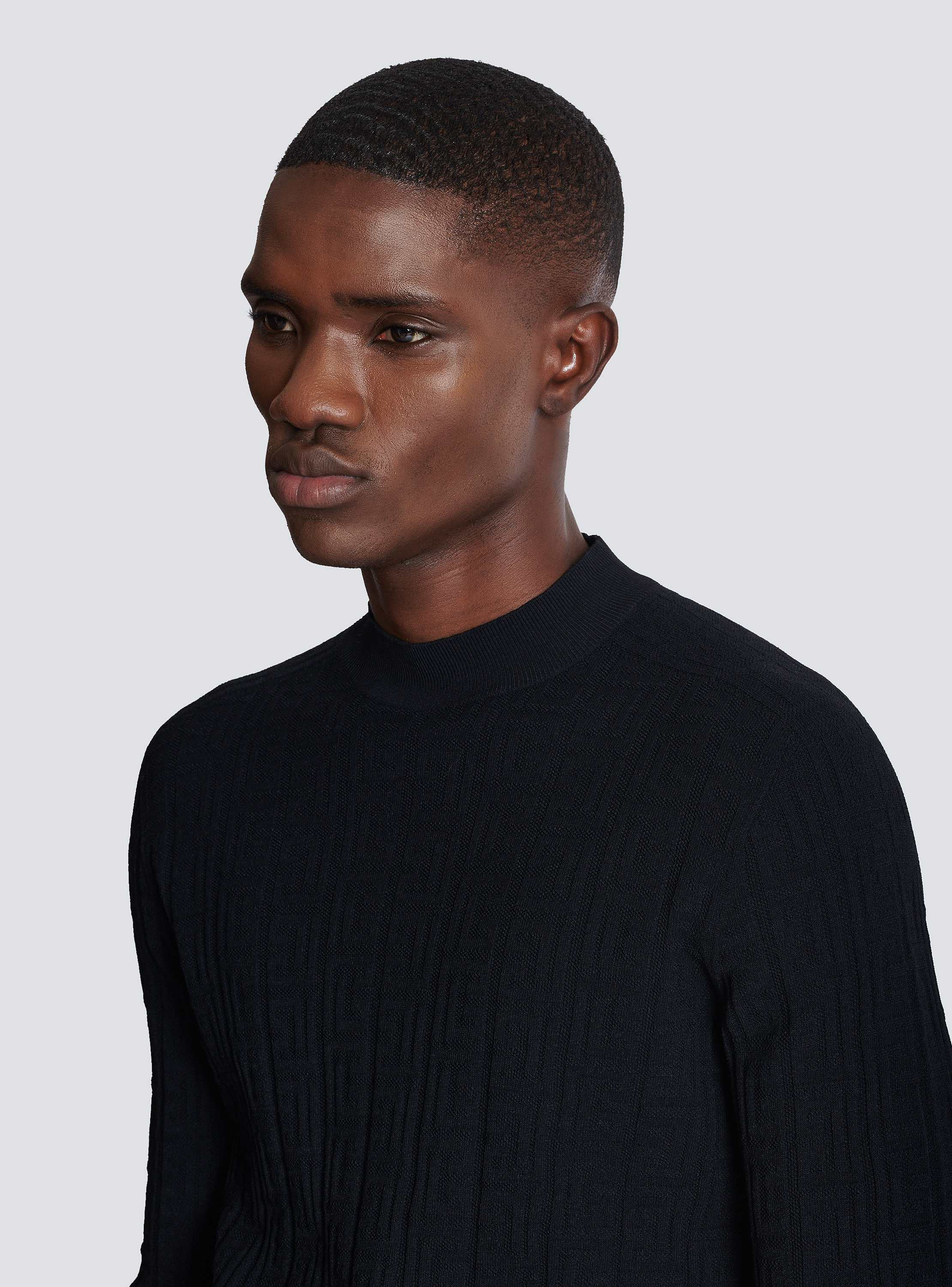 Silk and cotton knit PB jumper