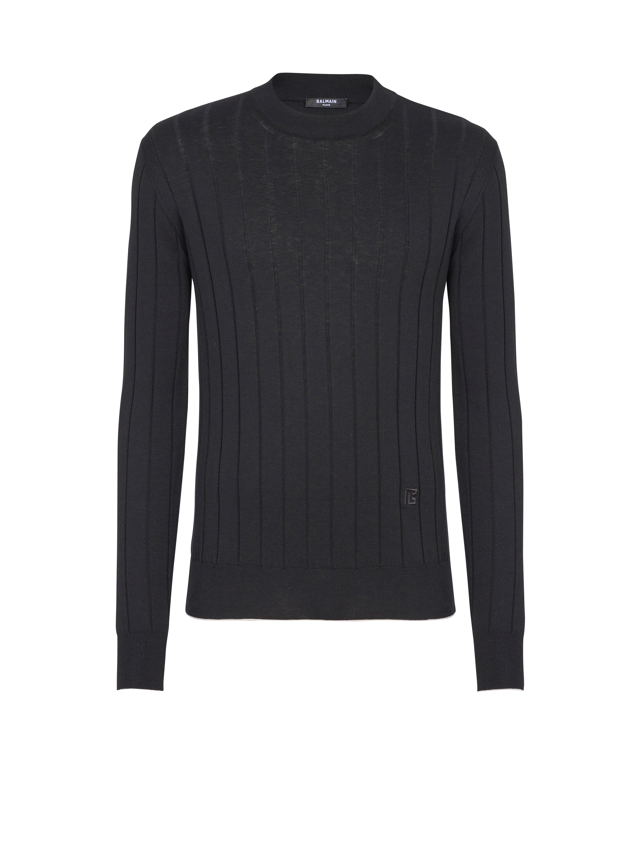 Silk and cotton knit PB jumper