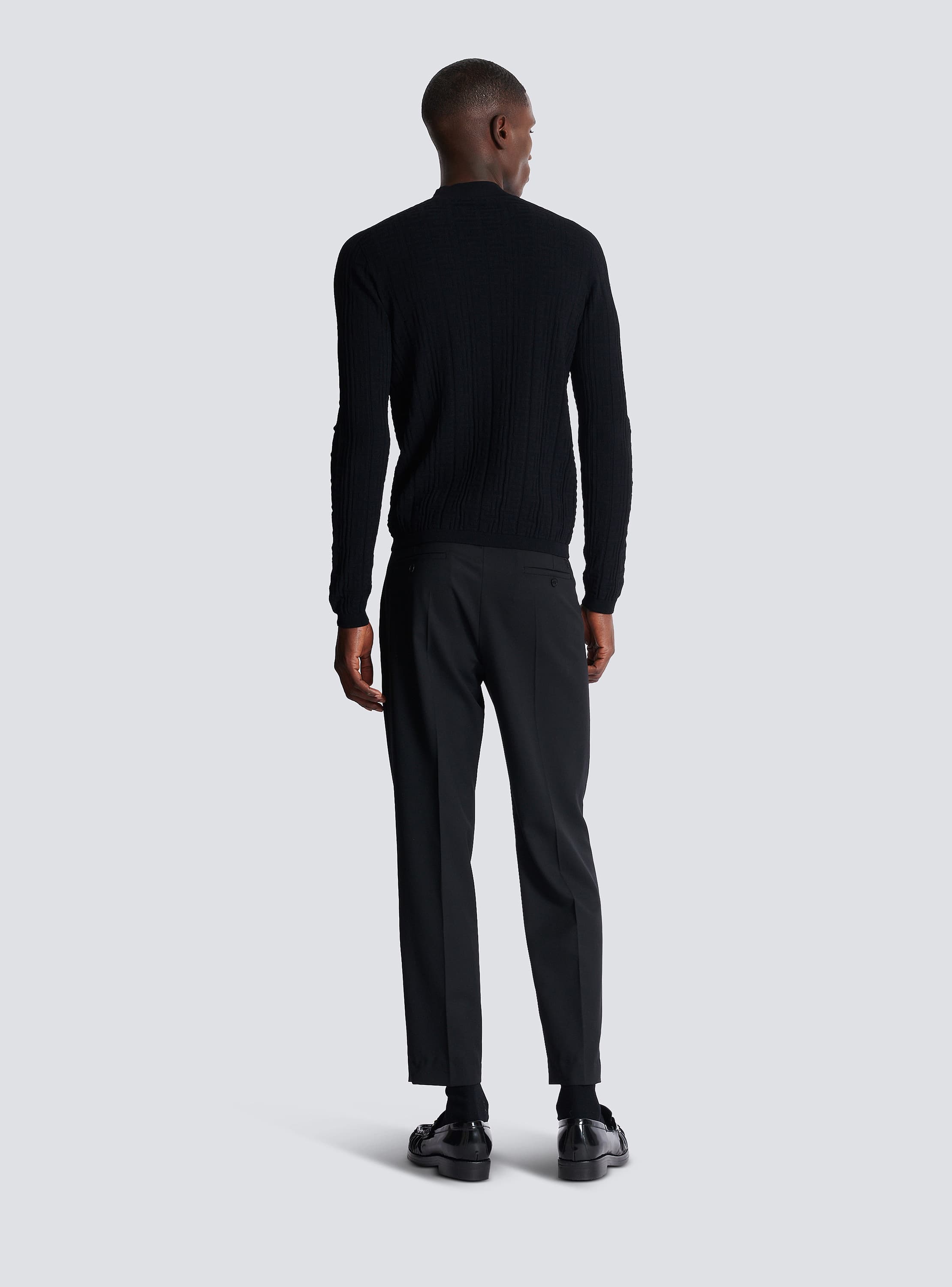 Silk and cotton knit PB jumper