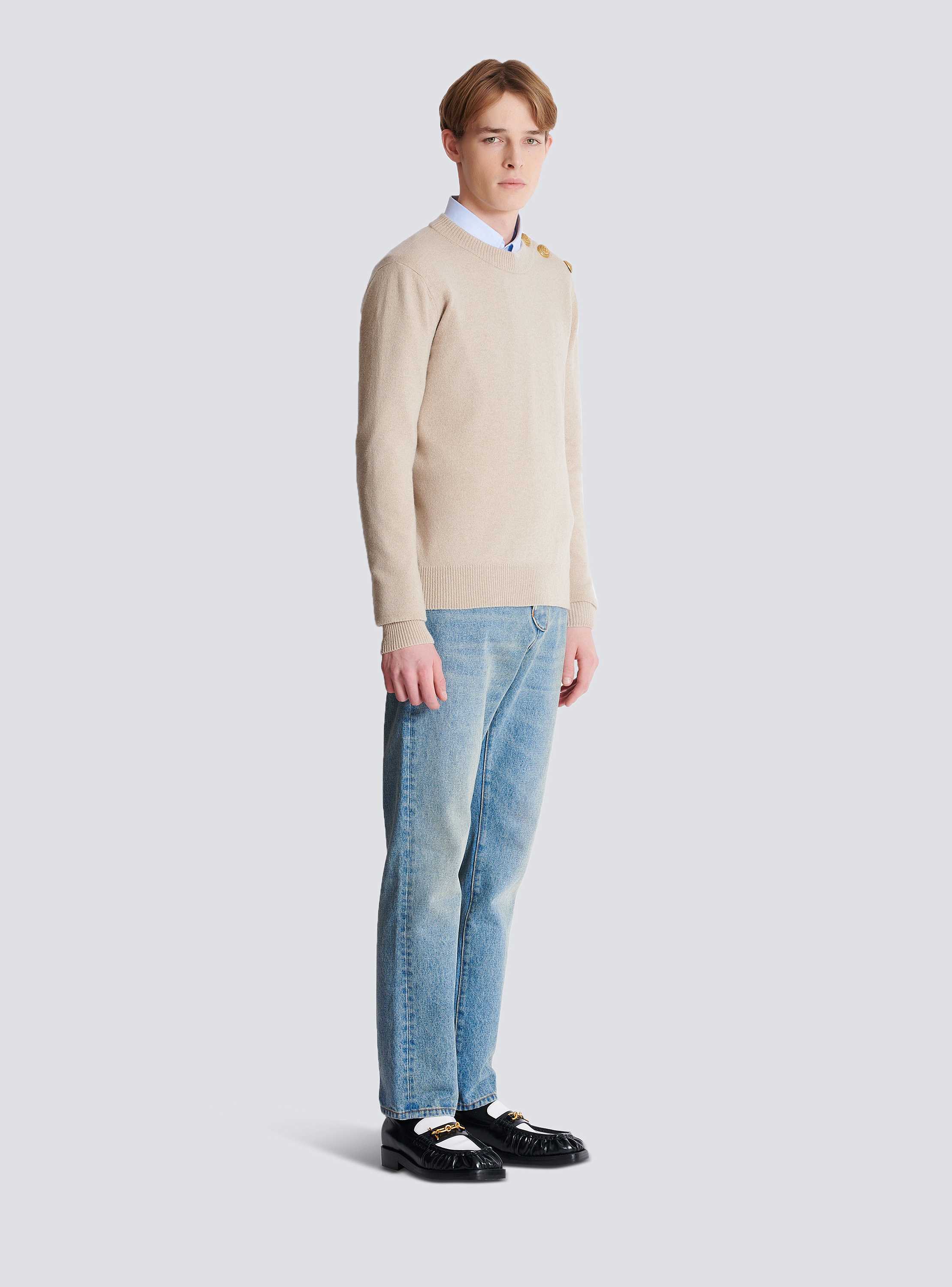 Eco-cashmere jumper