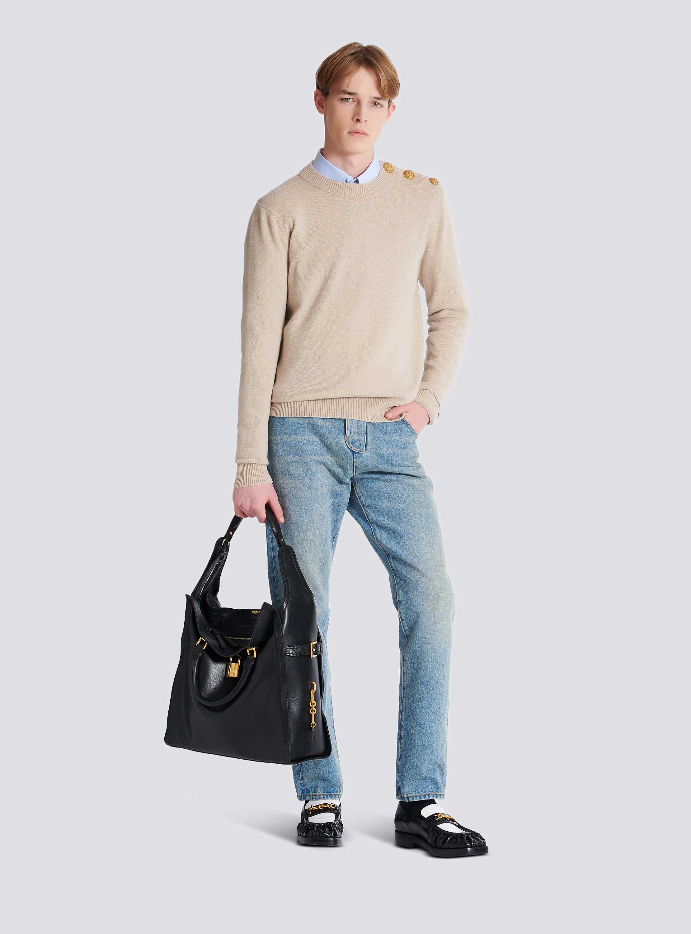 Eco-cashmere jumper
