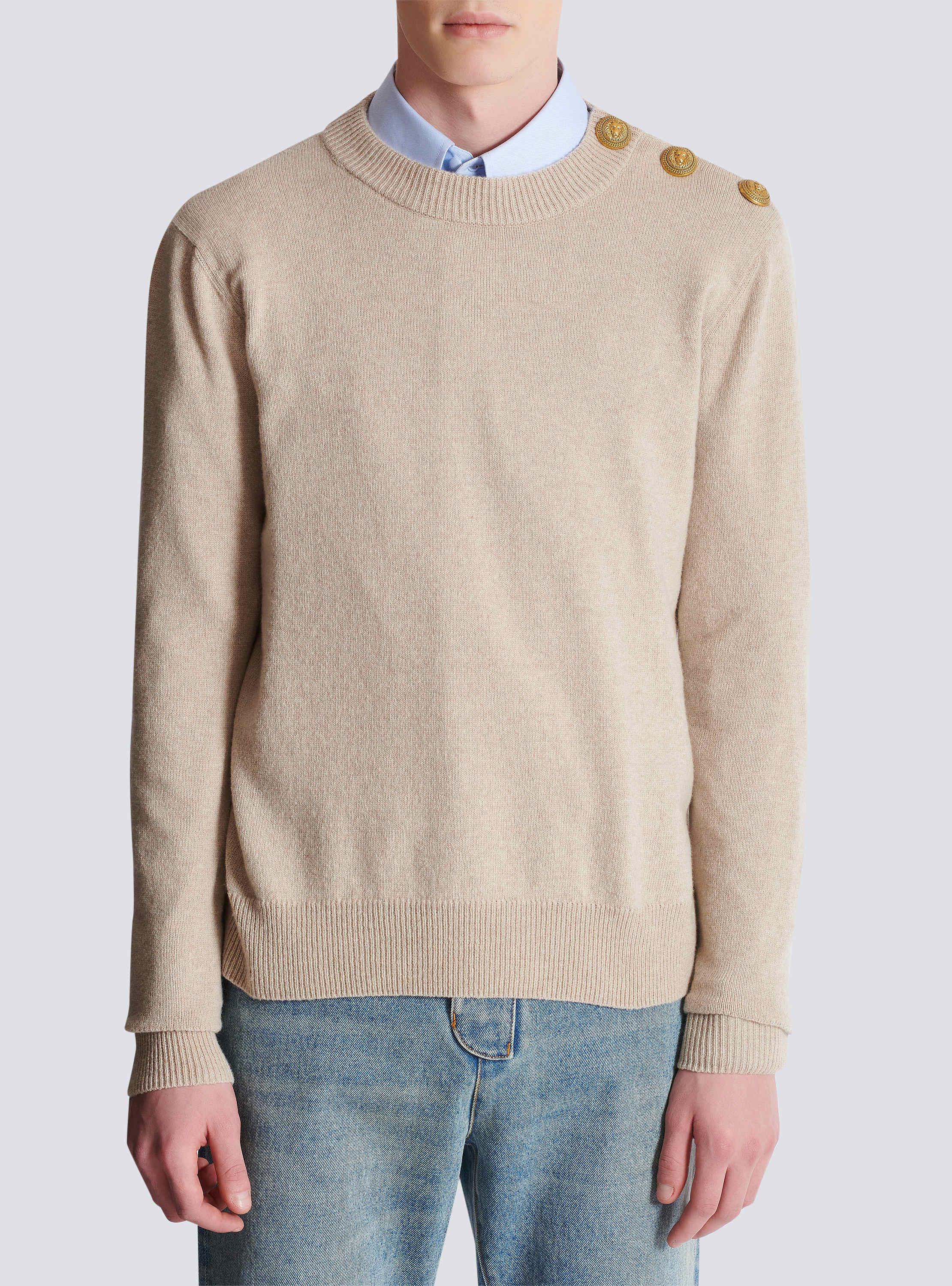 Eco-cashmere jumper