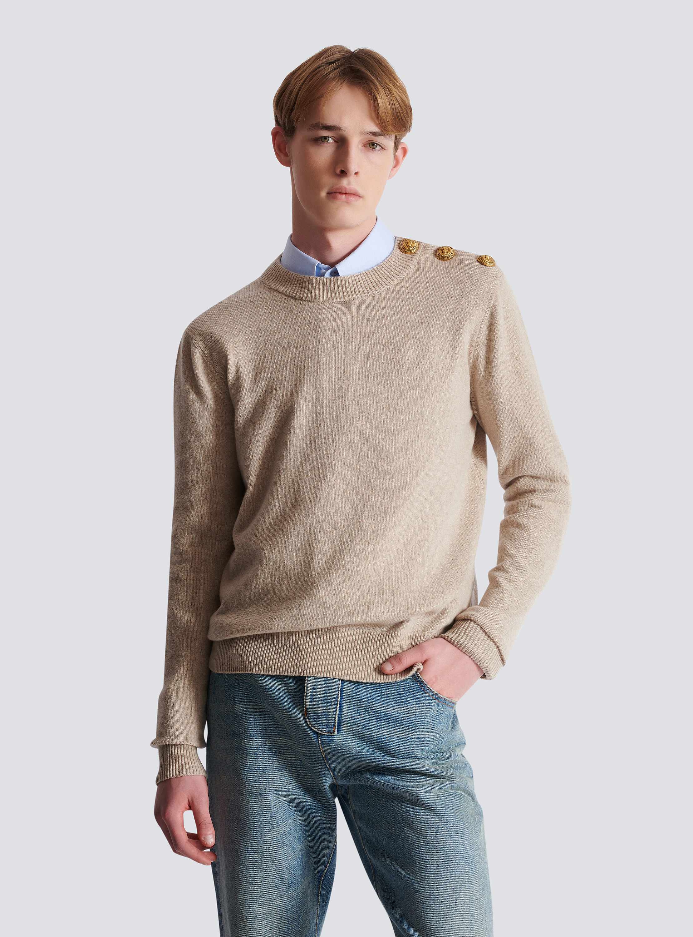 Eco-cashmere jumper