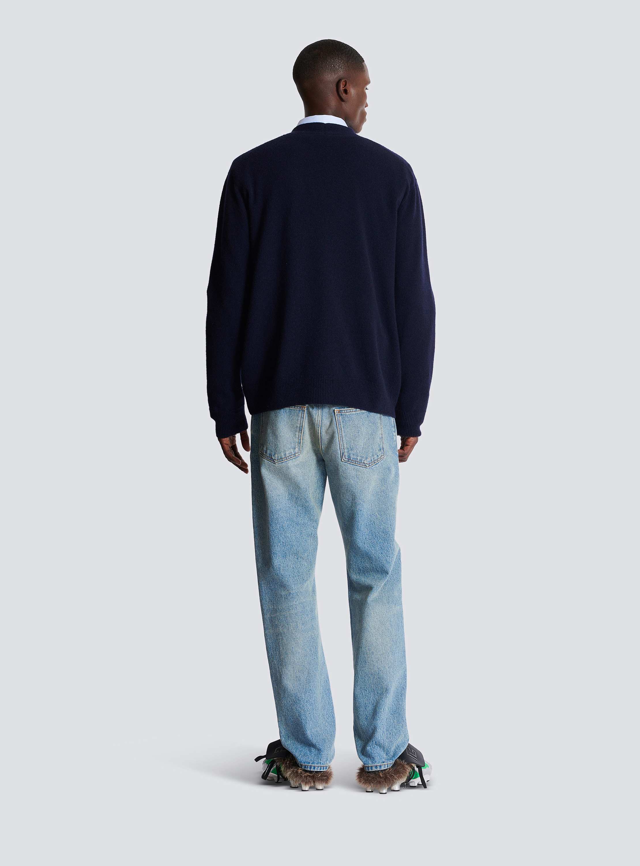 Eco-cashmere cardigan