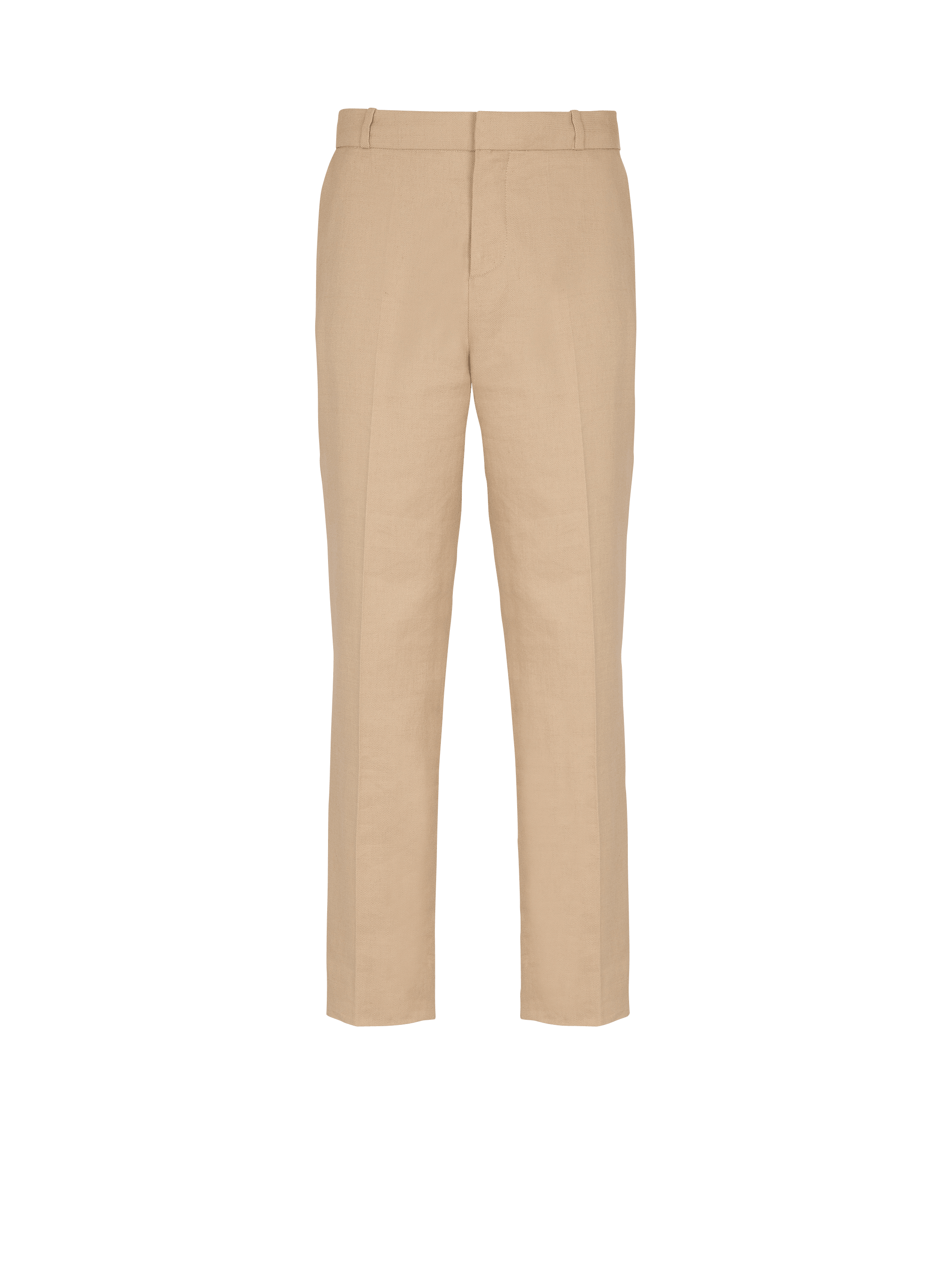 Gerade geschnittene Hose aus Canvas