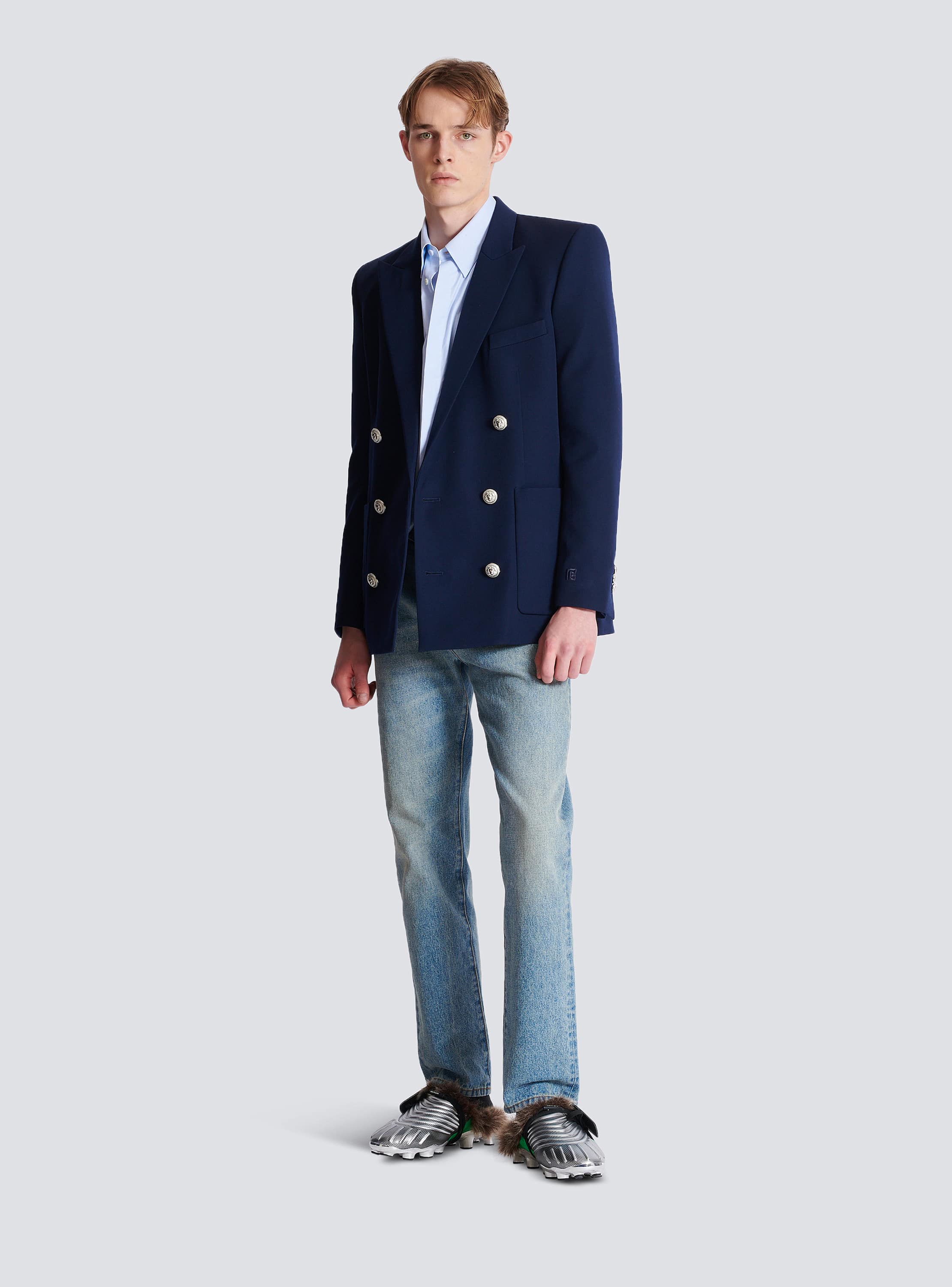 Grain de poudre blazer