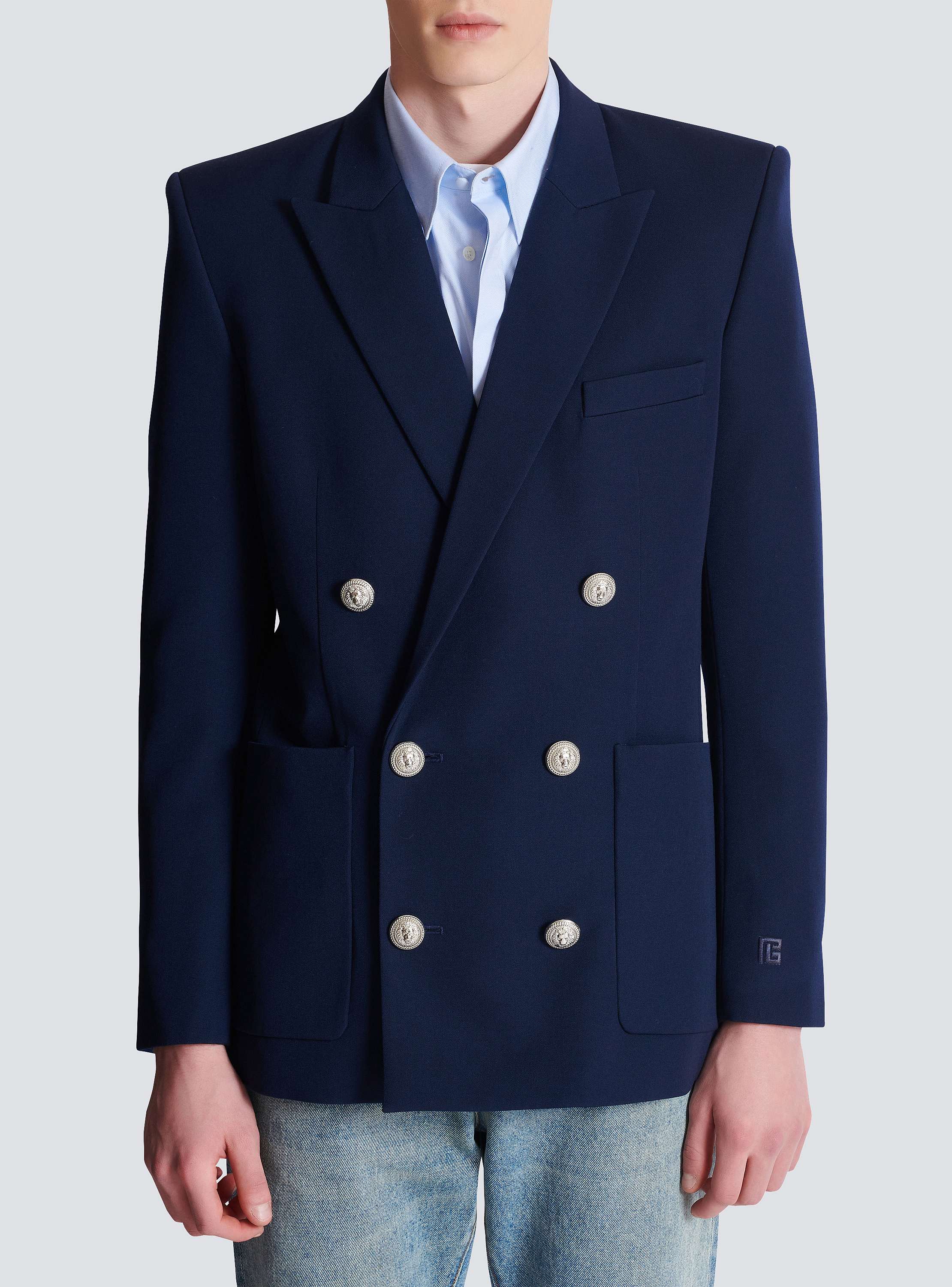 Grain de poudre blazer