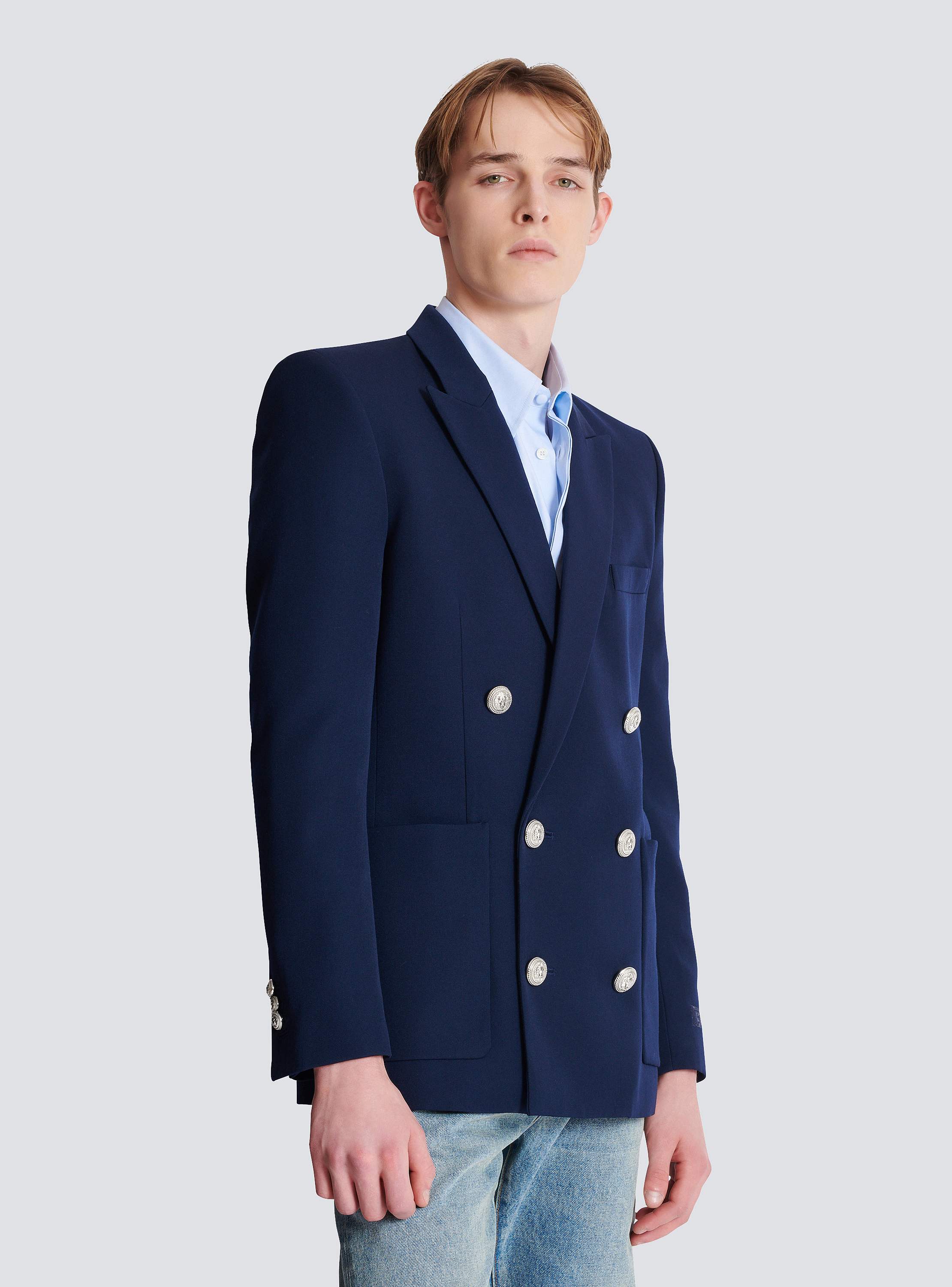 Grain de poudre blazer