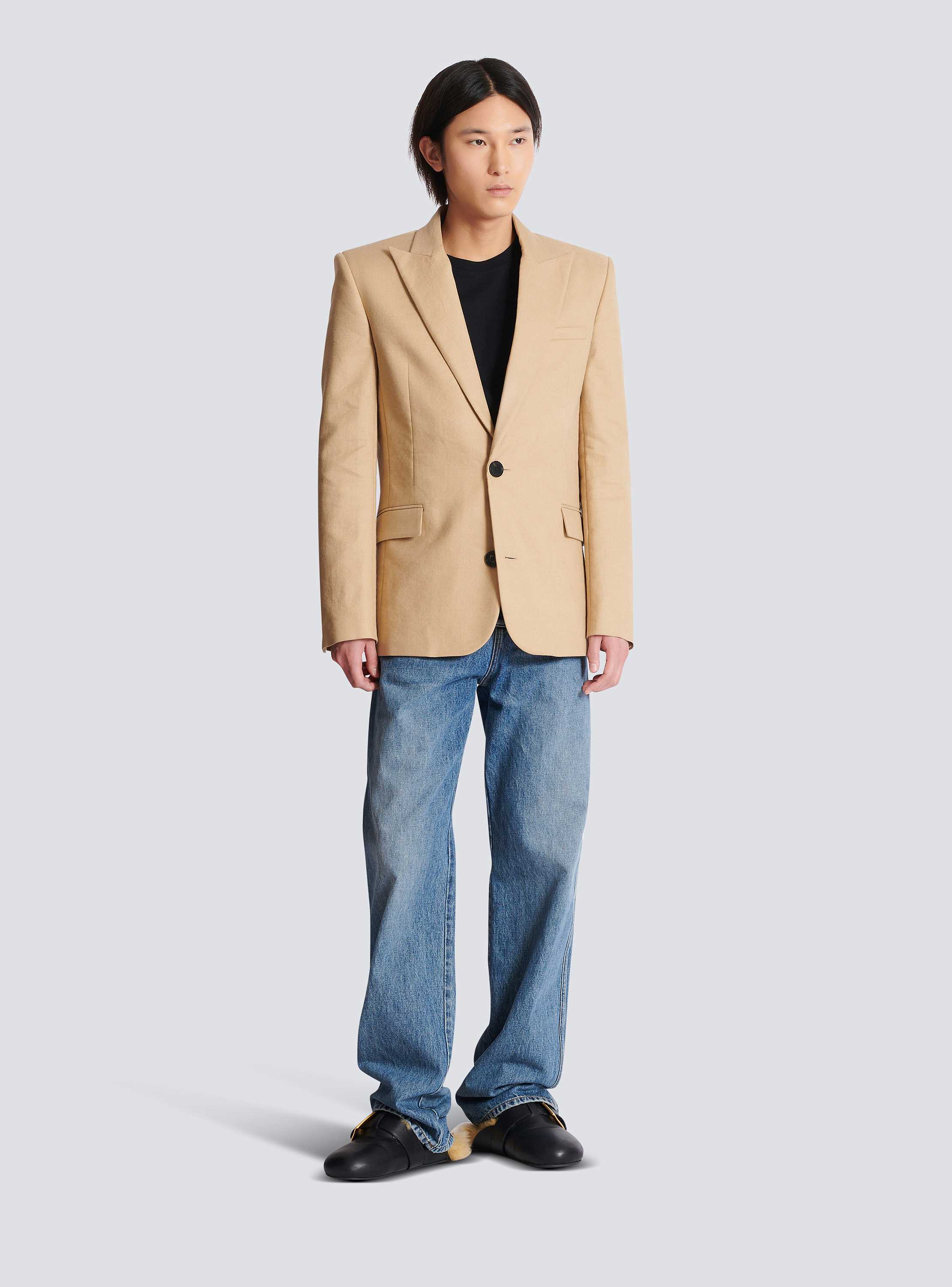 Canvas 2-buttons jacket