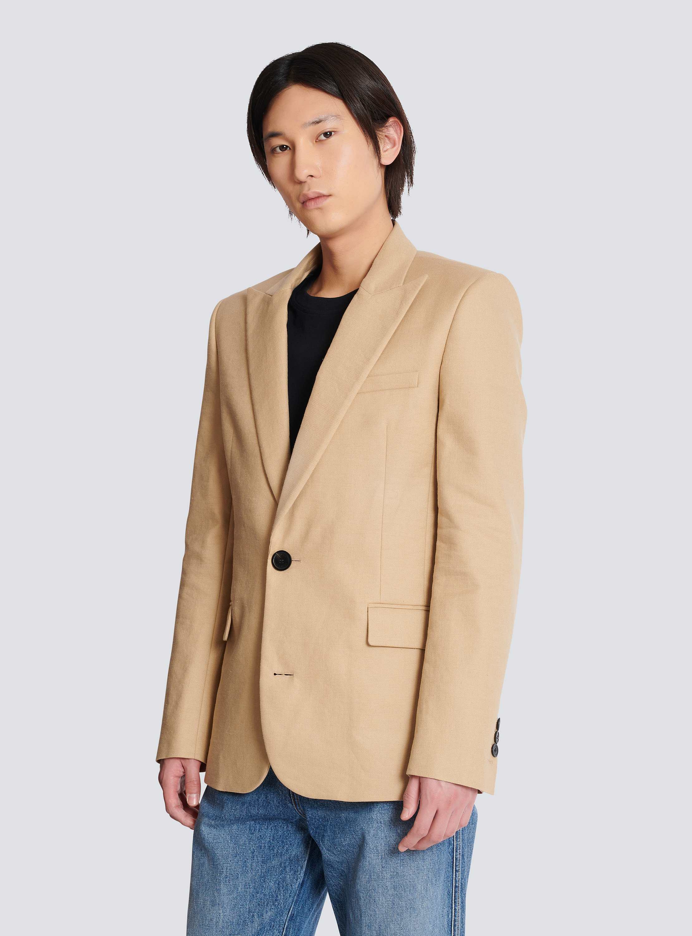 Canvas 2-buttons jacket