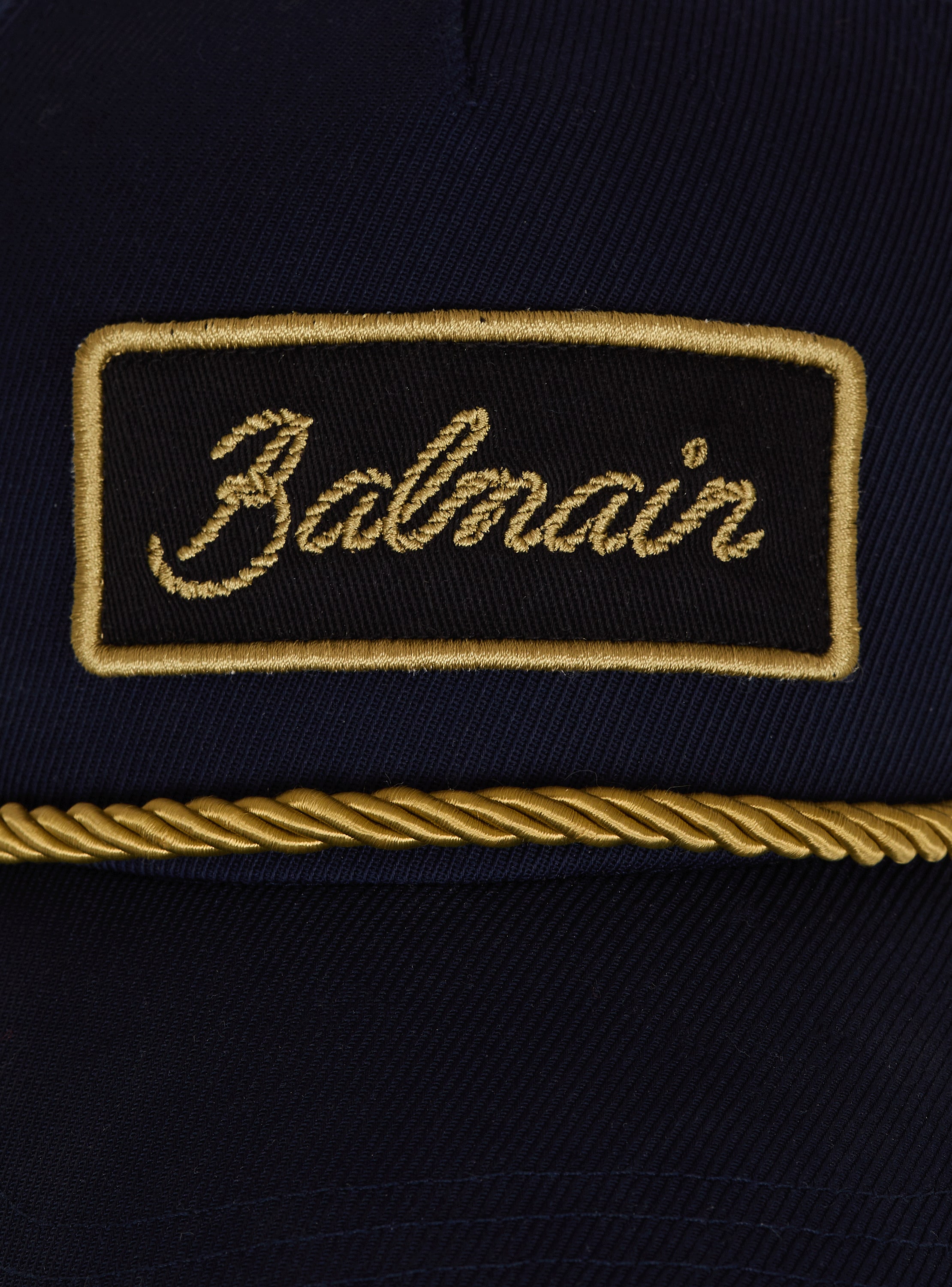 Cotton cap with cord - Men | BALMAIN