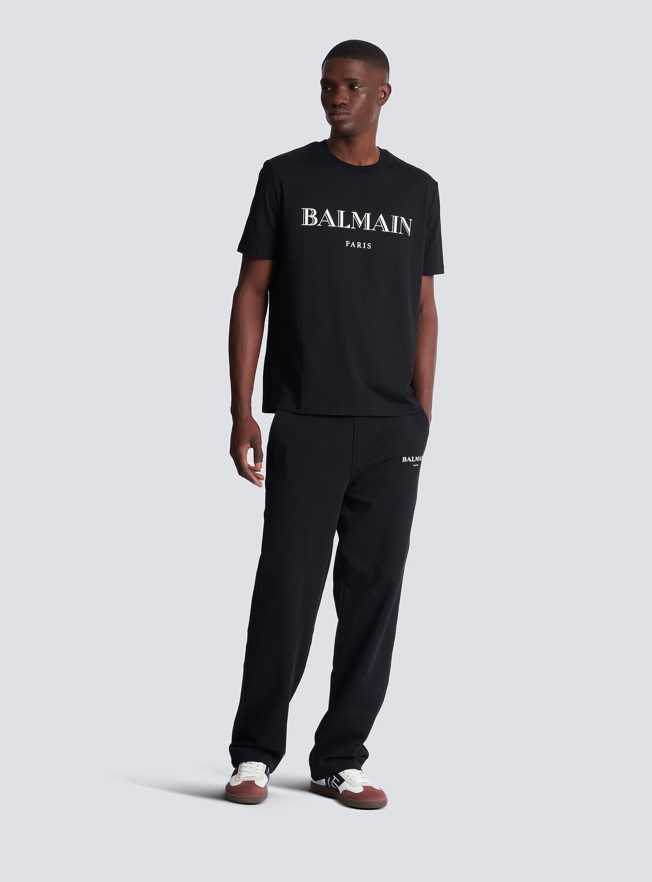 T-shirt with Balmain print - Men | BALMAIN