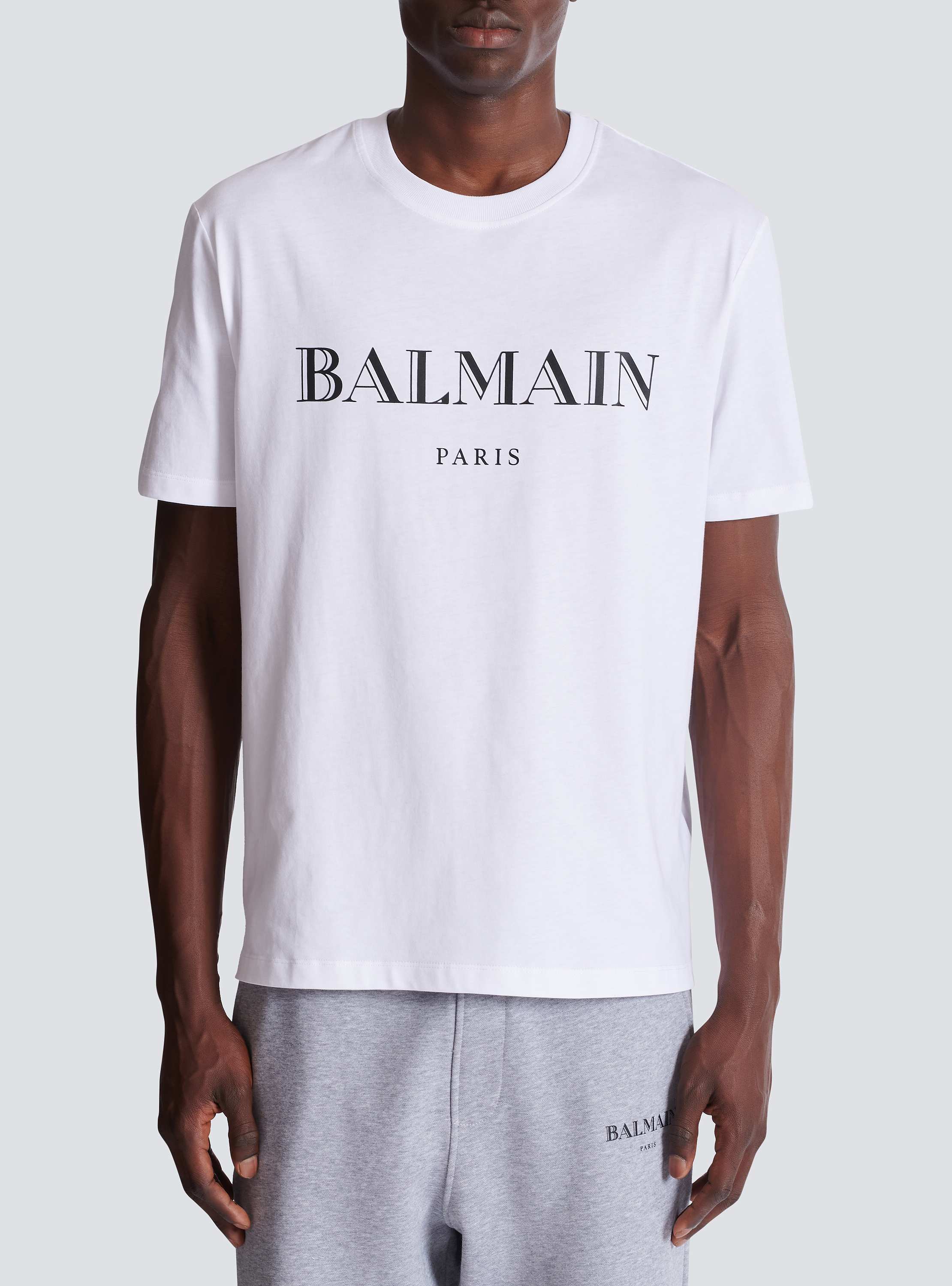 L'Appartement DEUXIEME CLASSE - 専用　BALMAIN  Tシャツ T-shirt with Balmain print - Men | BALMAIN