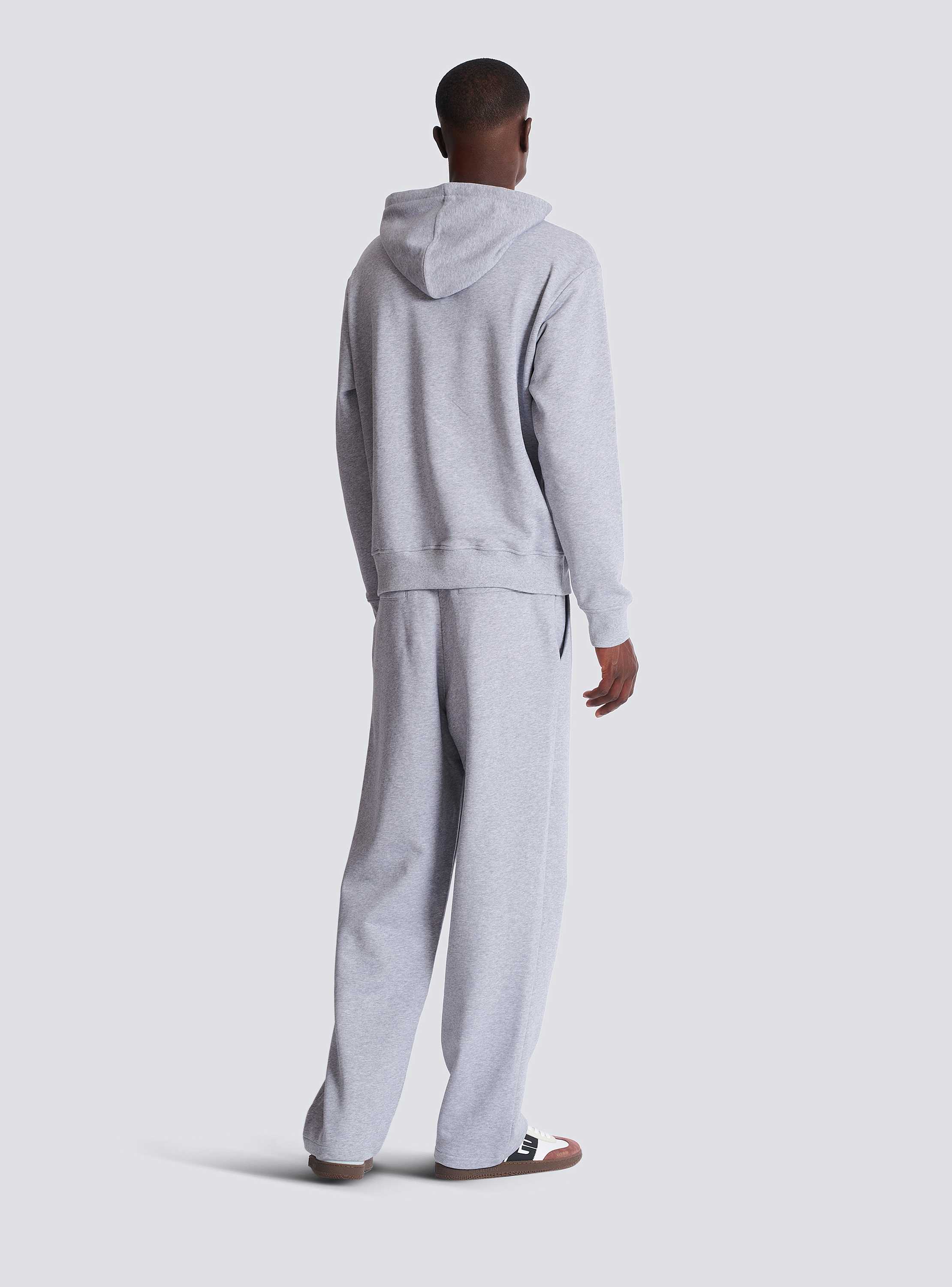 Balmain printed hoodie