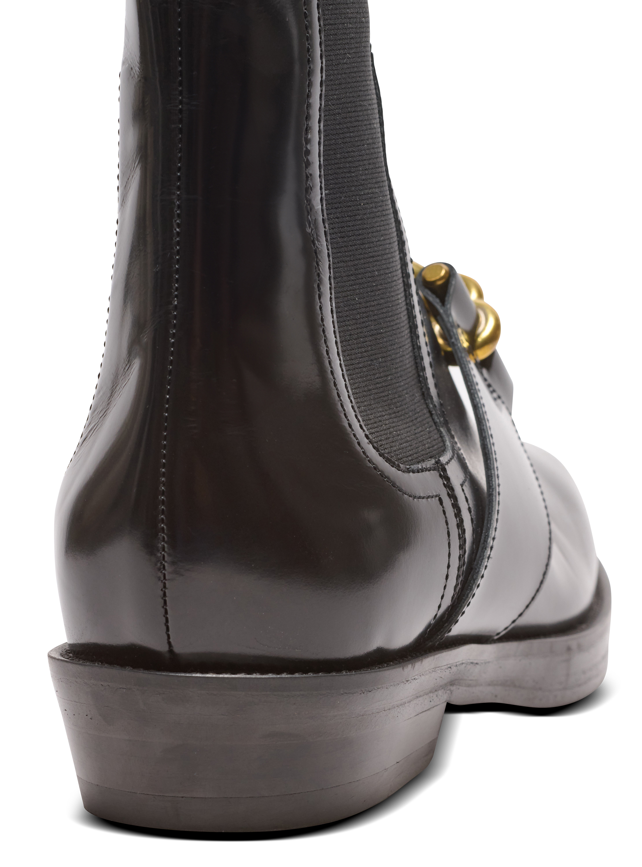 Sync Chelsea boots in glazed leather