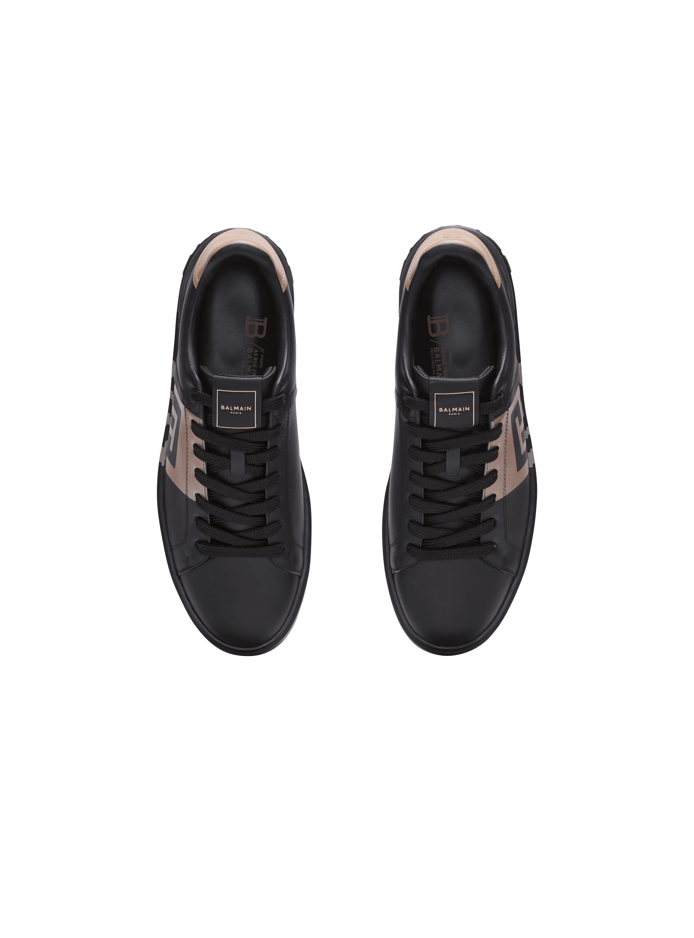 B-Court trainers in calfskin - Men | BALMAIN