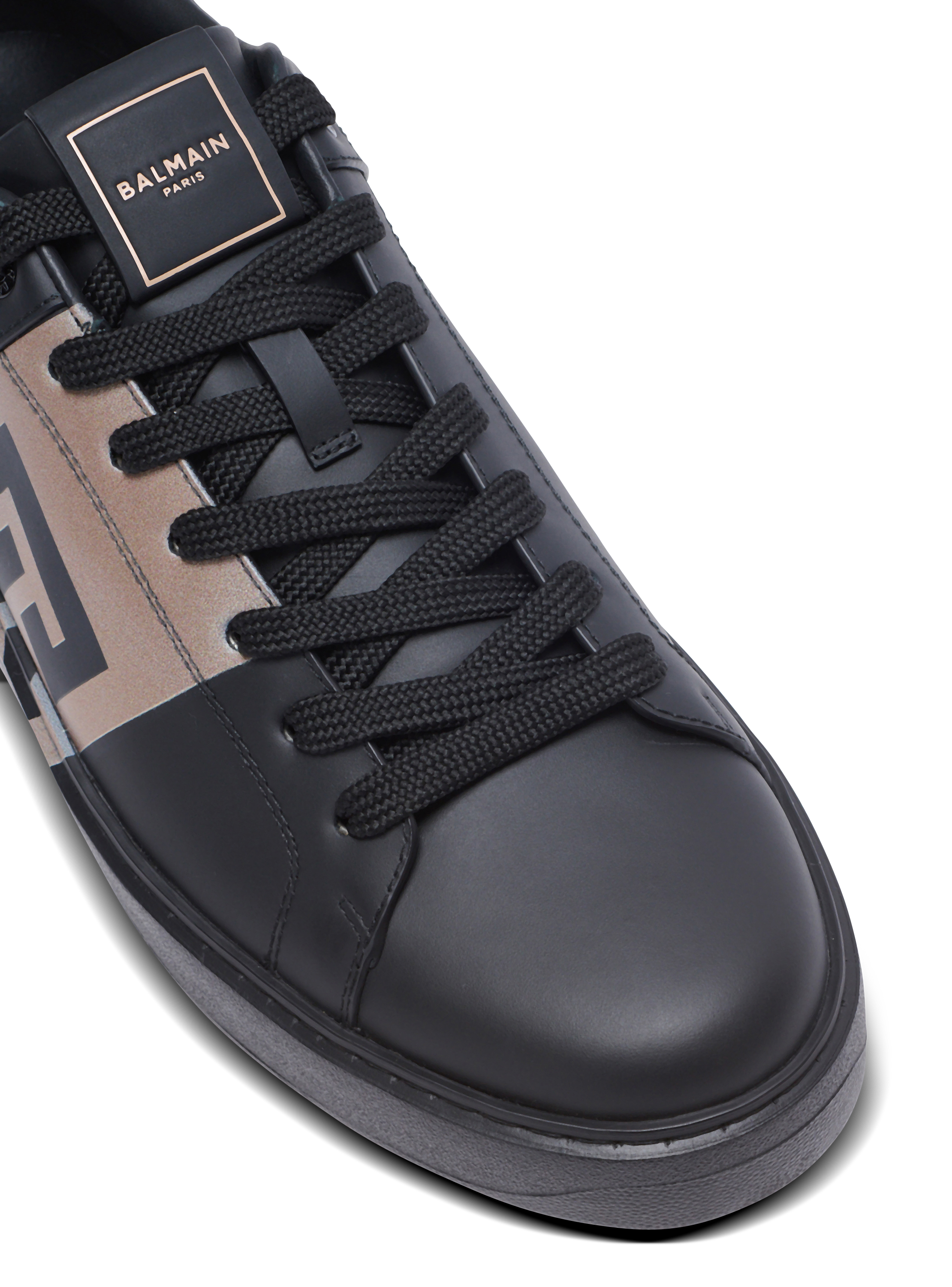 B-Court trainers in calfskin - Men | BALMAIN
