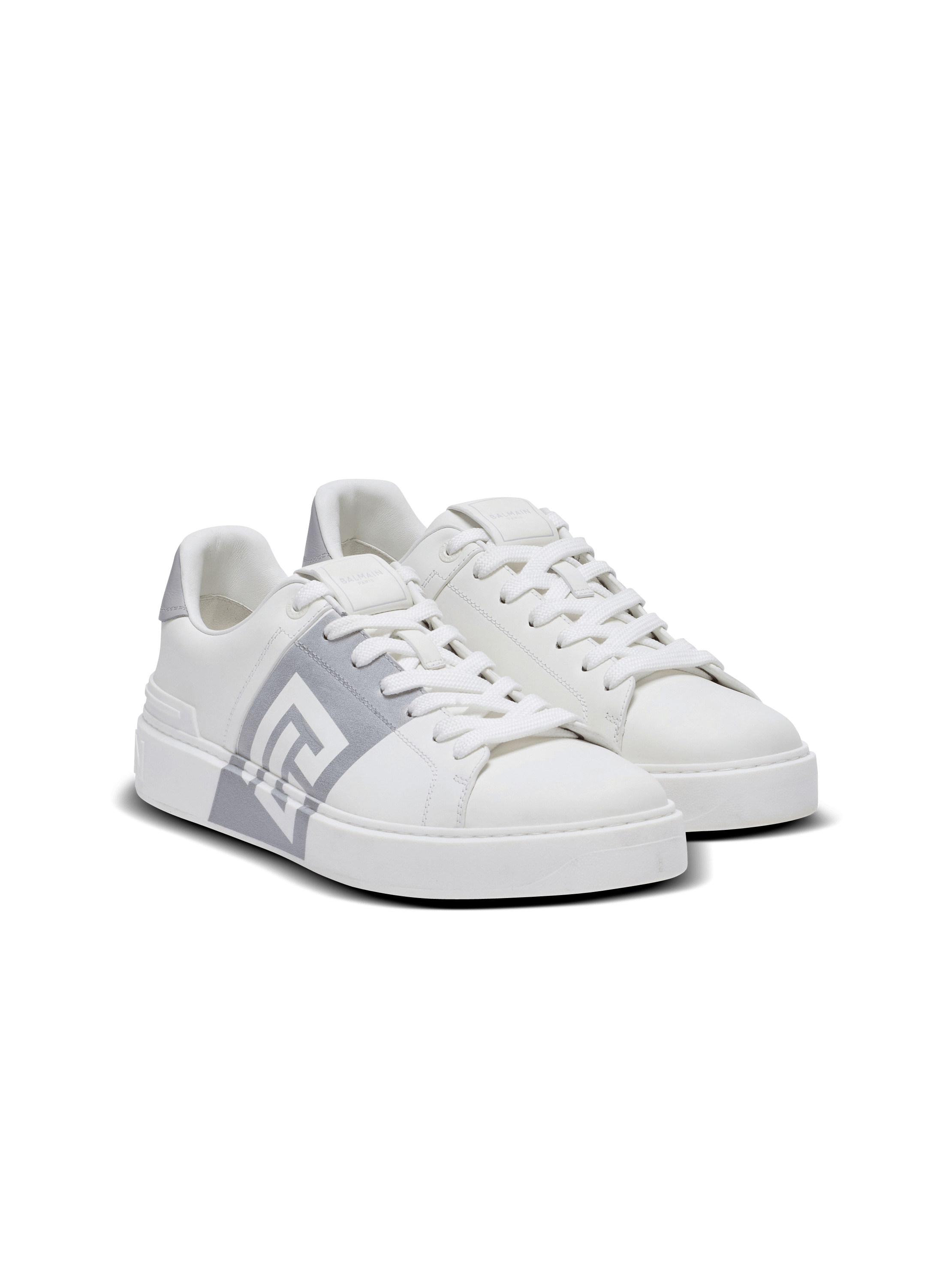 B-Court trainers in calfskin