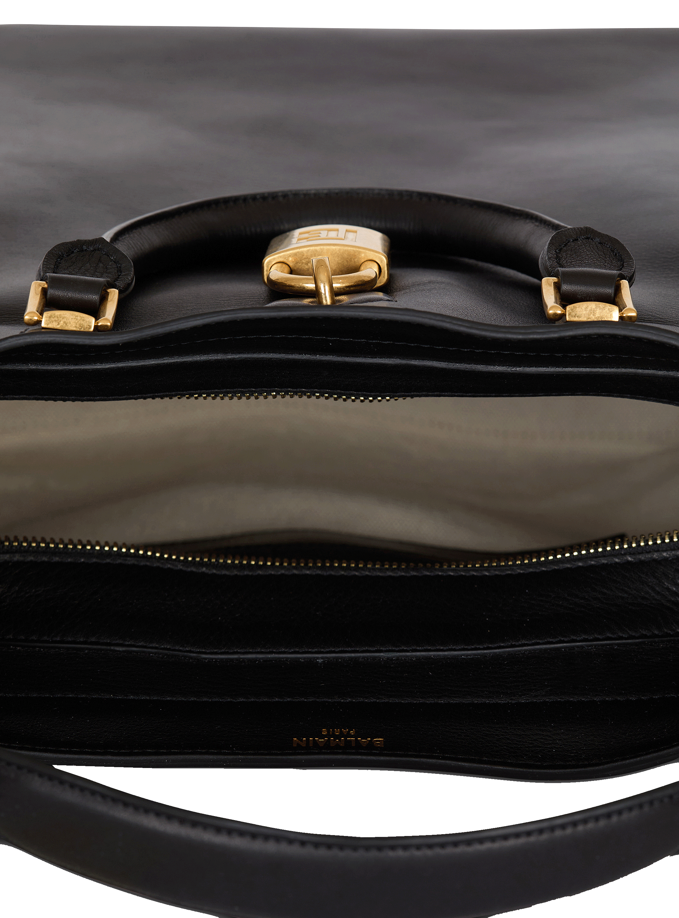 Pulse Large waxed calfskin leather tote bag